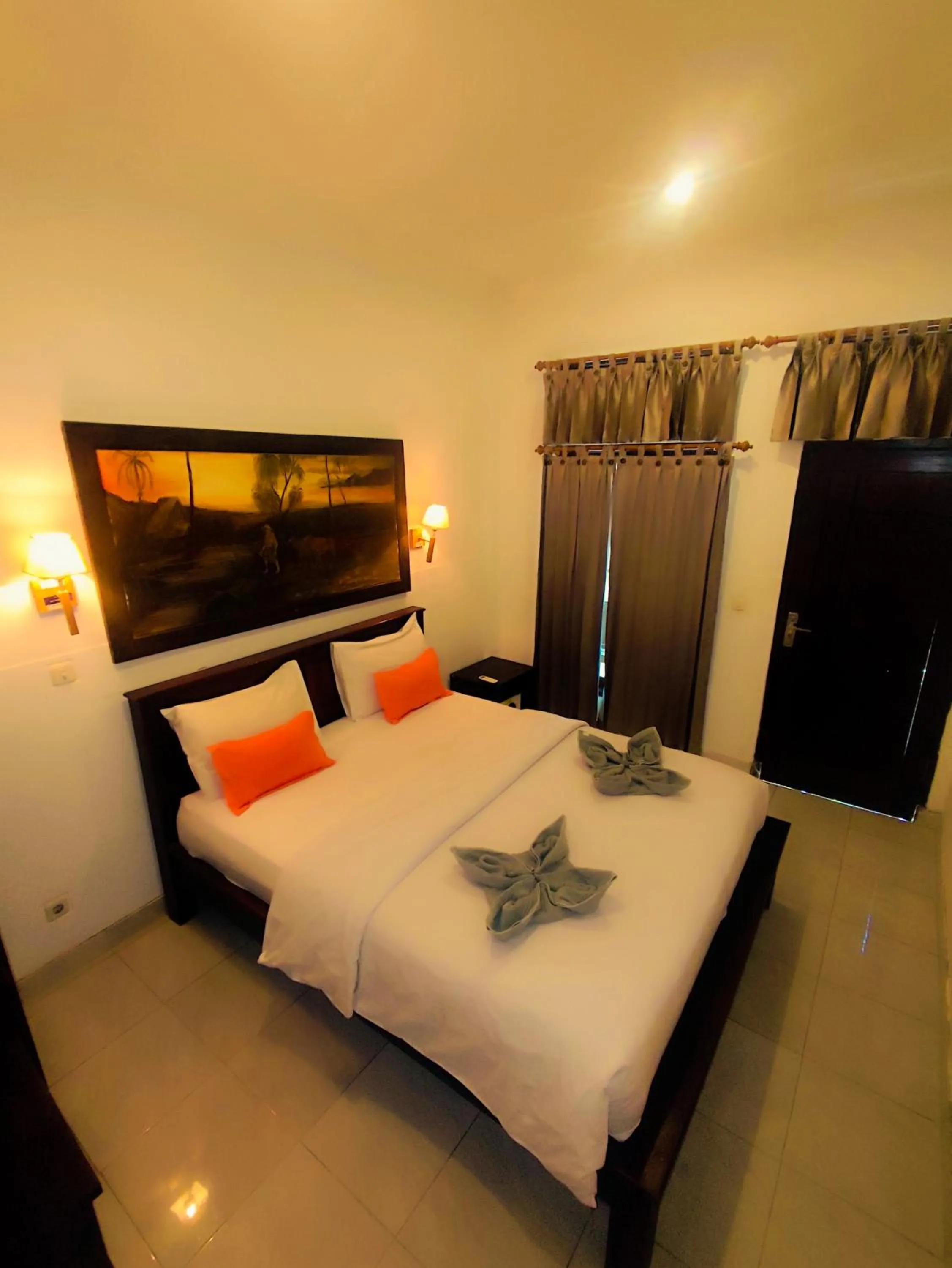 Bed in Padanta Homestay