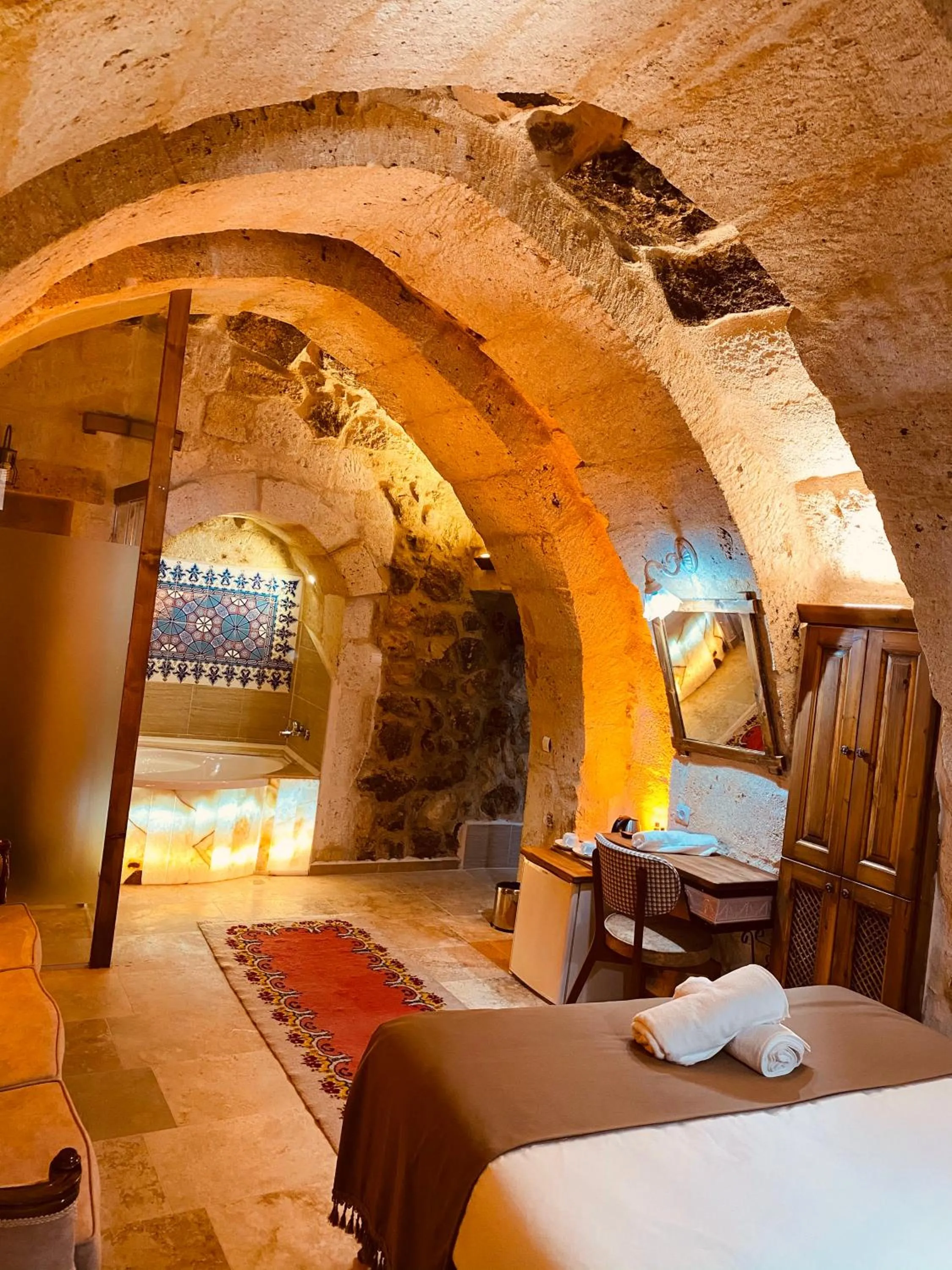 Bed in Zuwinasa House Hotel