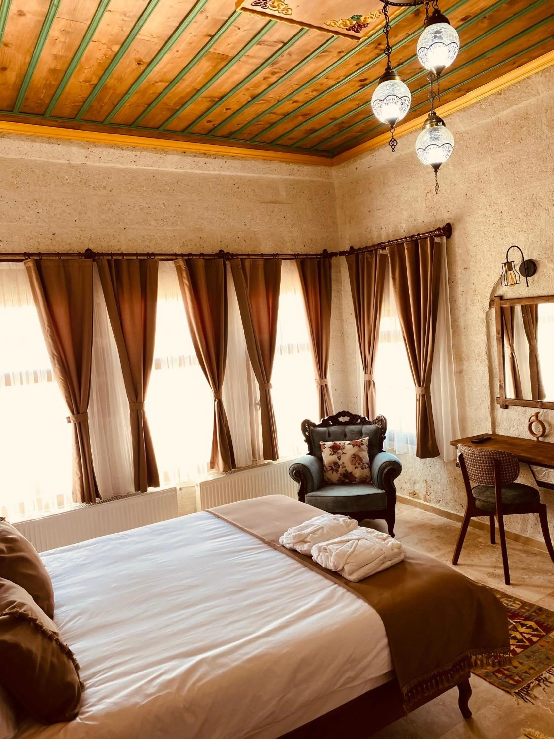 Bed in Zuwinasa House Hotel