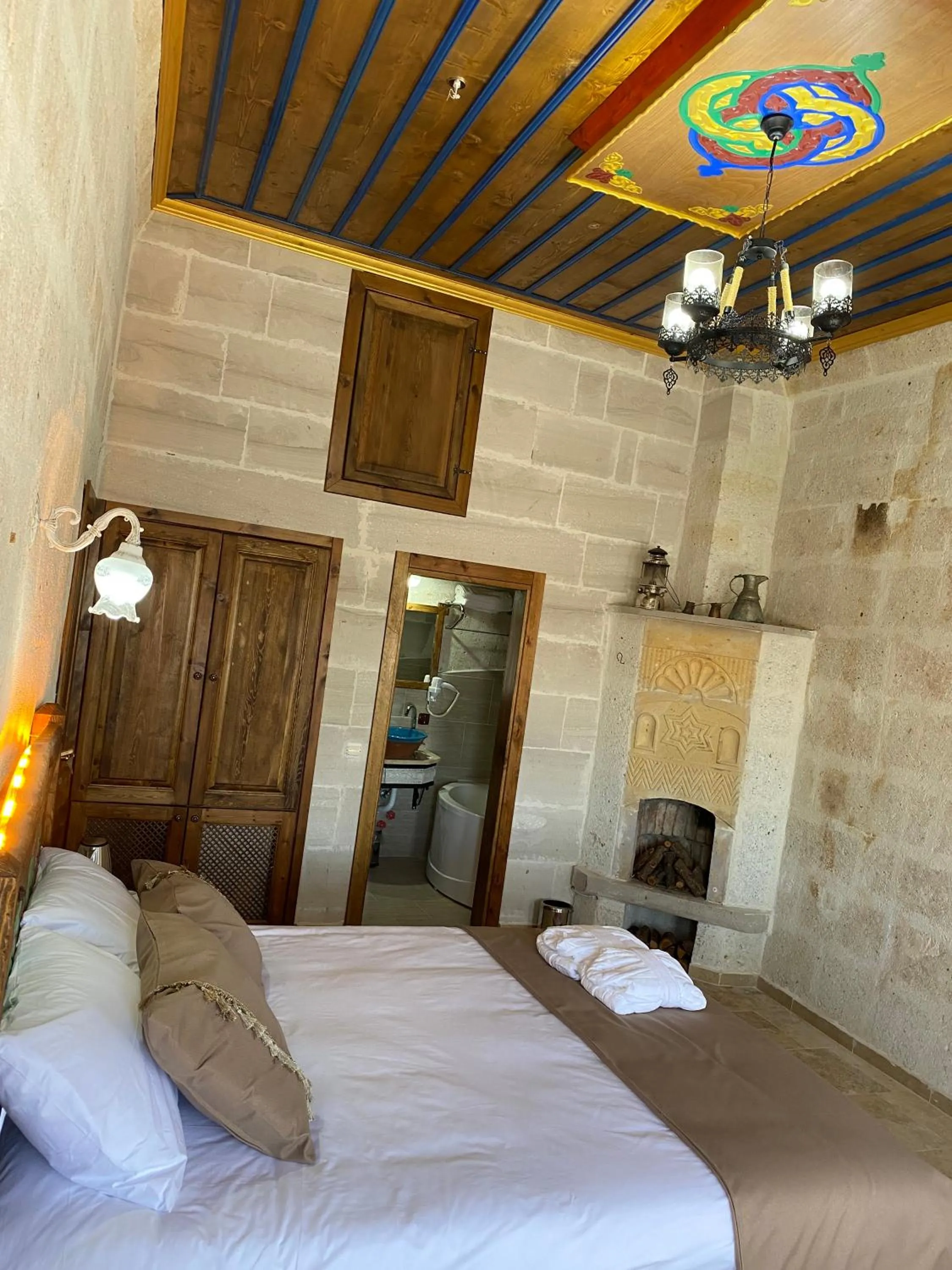 Bed in Zuwinasa House Hotel