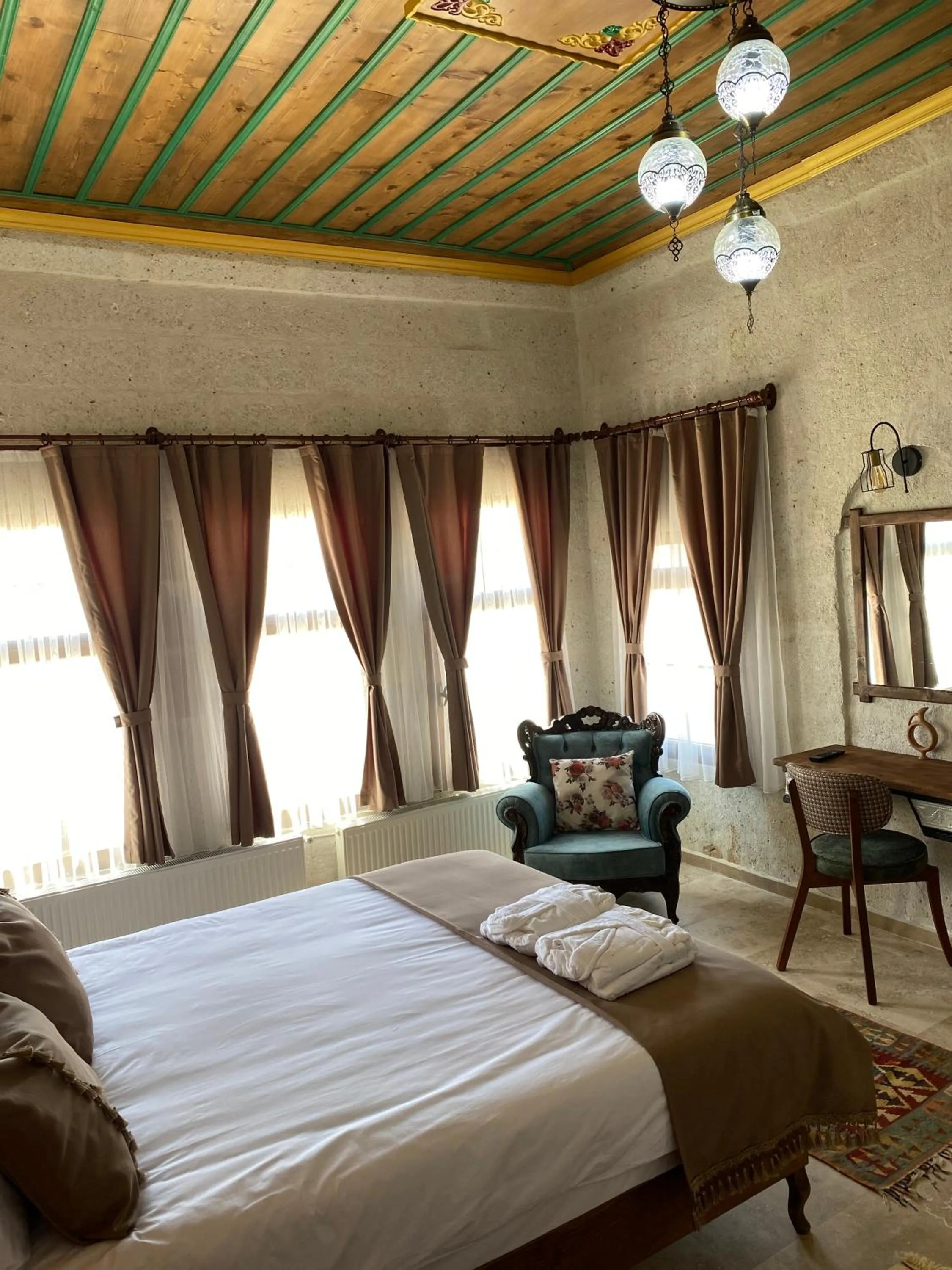 Bed in Zuwinasa House Hotel