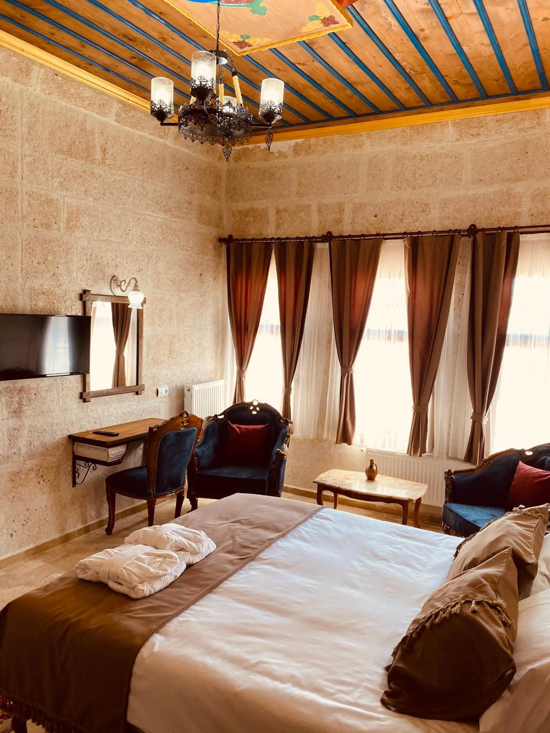 Bed in Zuwinasa House Hotel