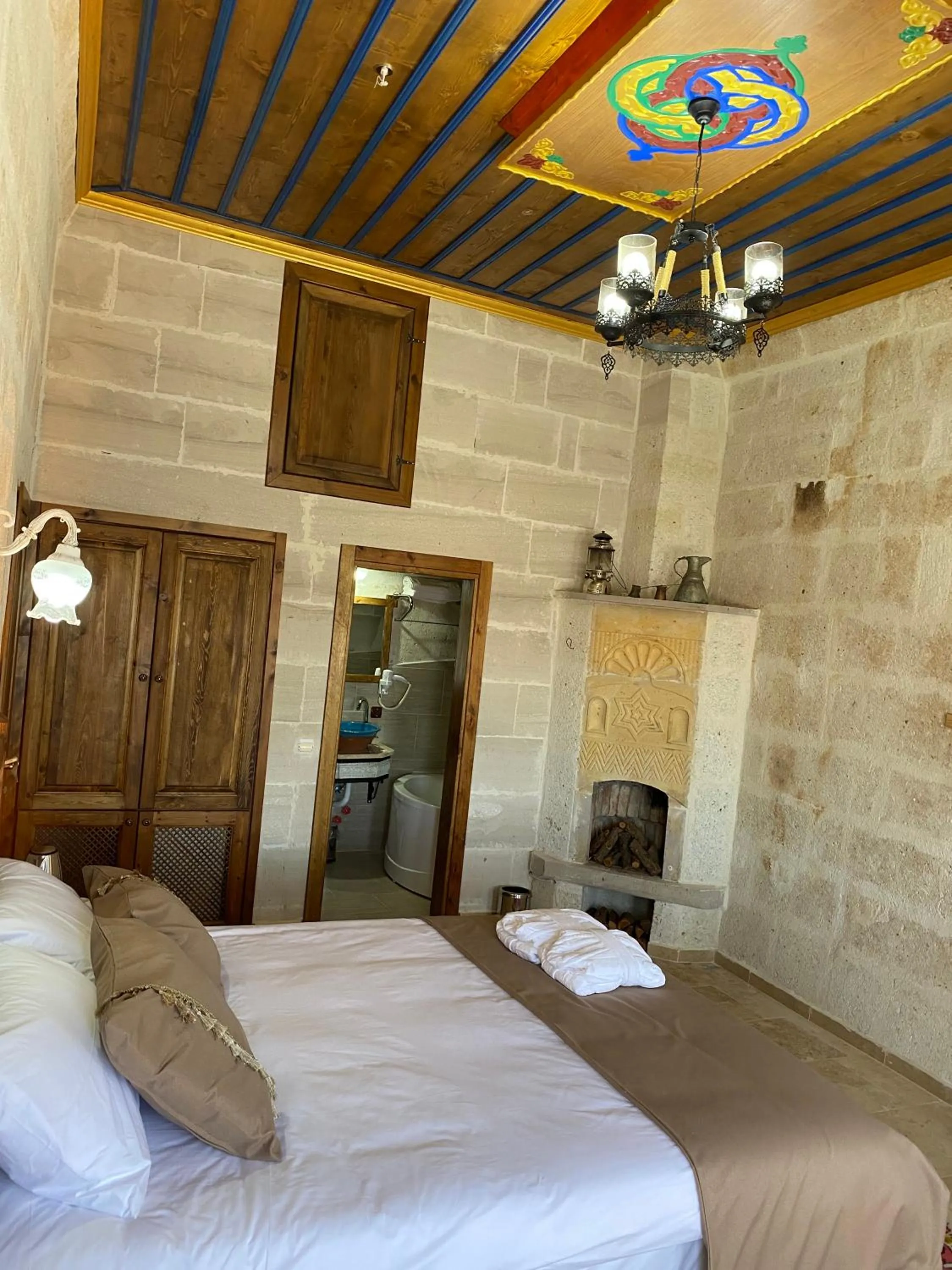 Bed in Zuwinasa House Hotel