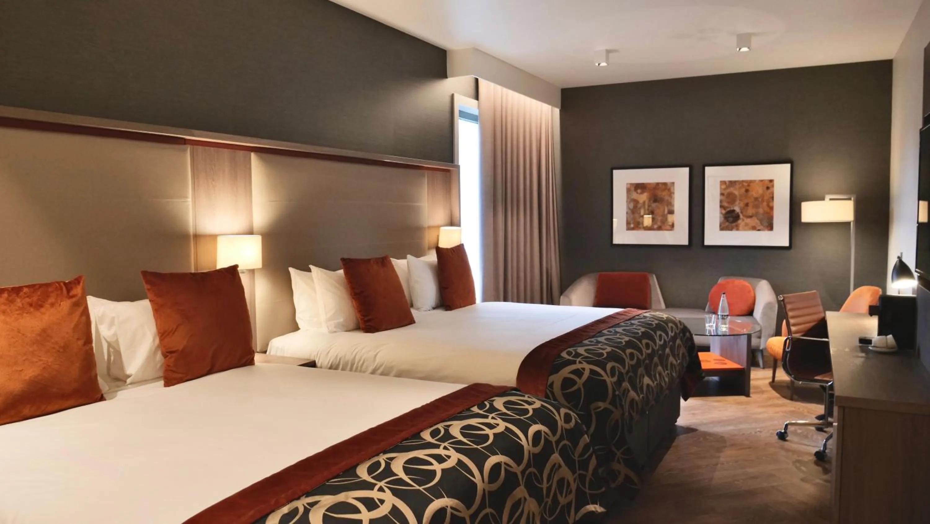 Bedroom, Bed in Clayton Hotel Manchester City Centre