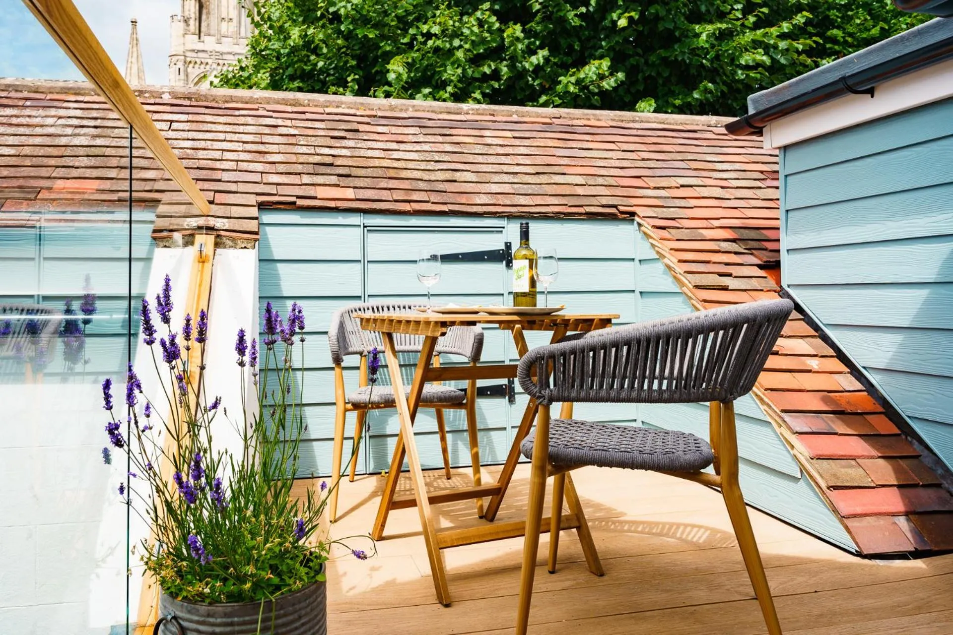 Patio in South Street Apartments