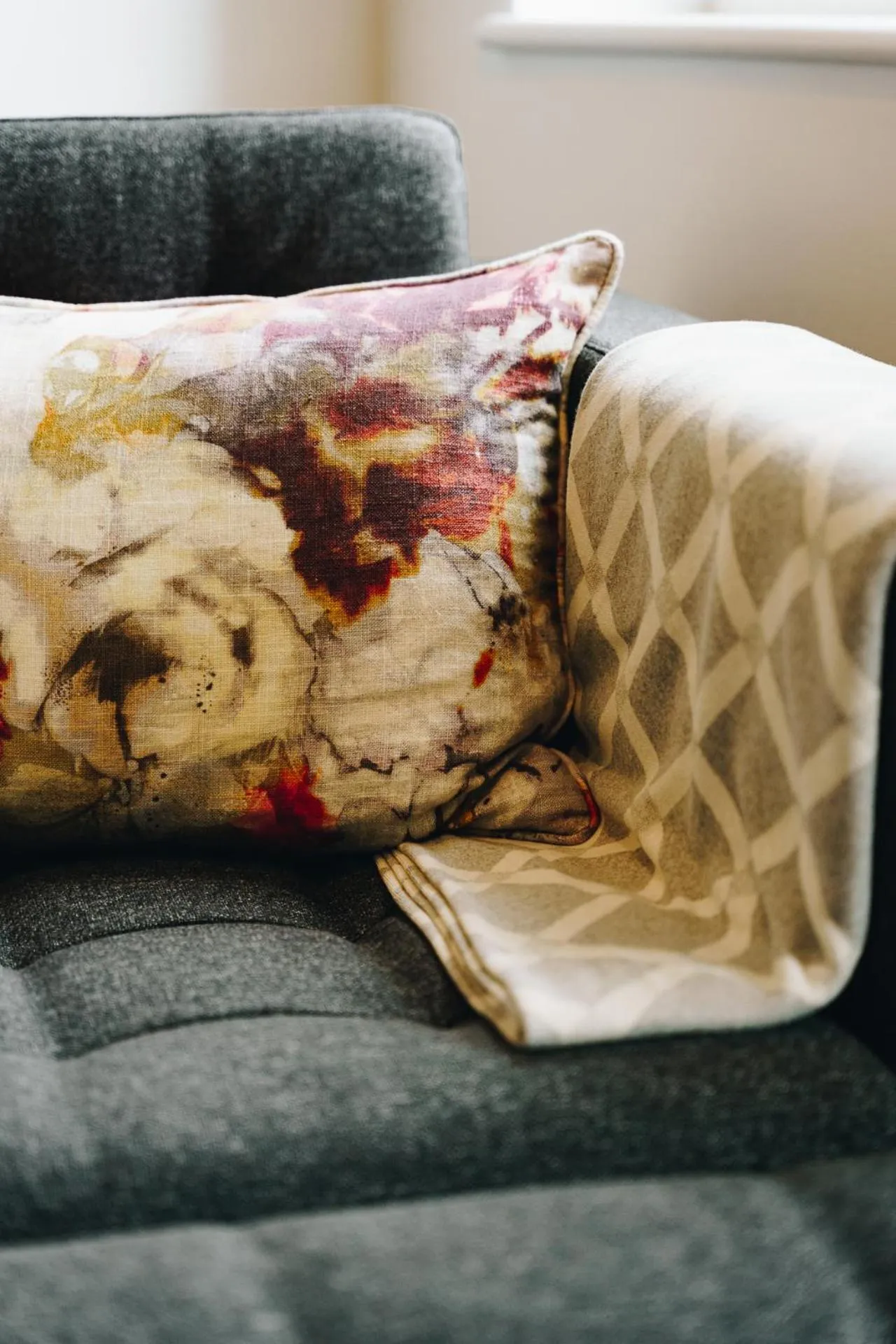 Seating area in South Street Apartments