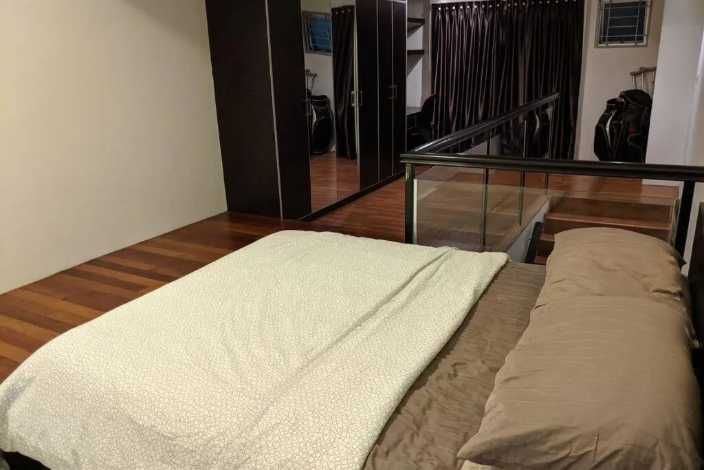Bed in Cozy designer loft near KL city center