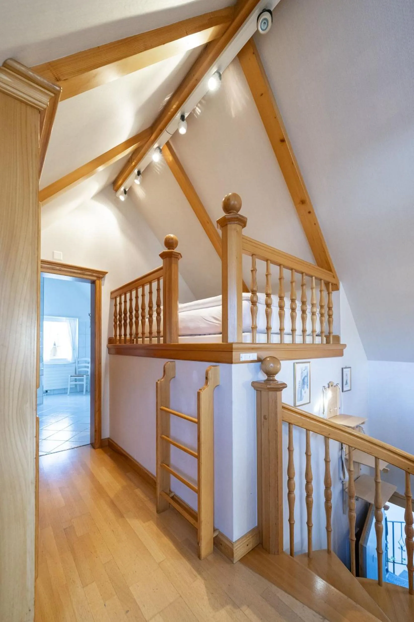 Bed in Hotel Säntis