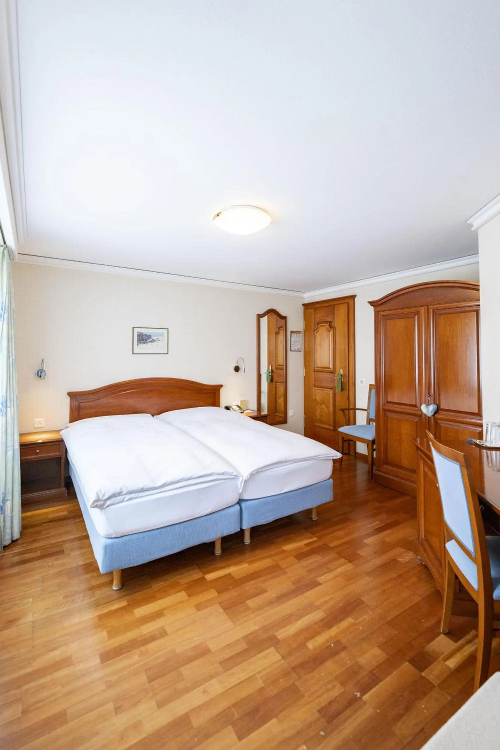 Bed in Hotel Säntis