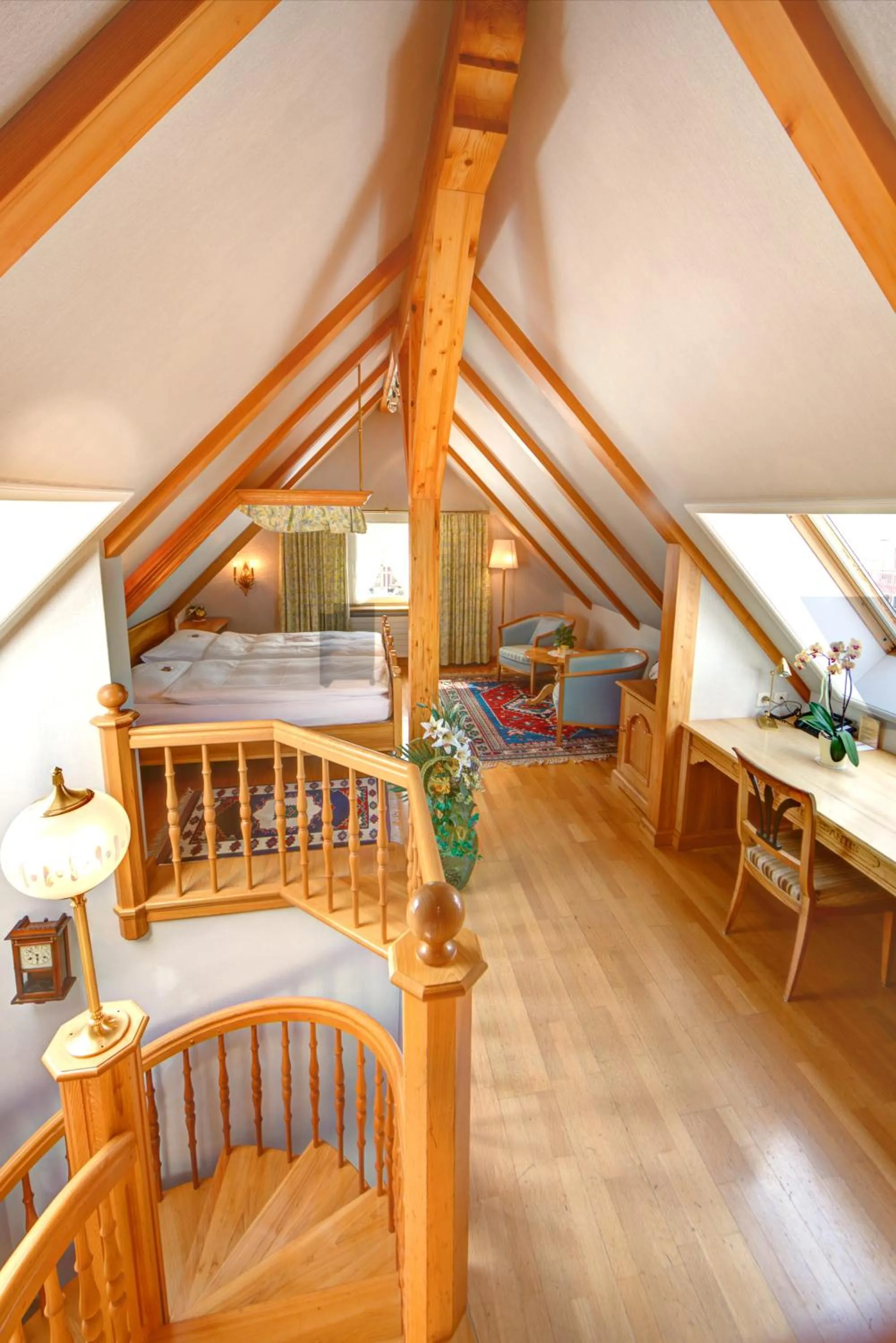 Bed in Hotel Säntis