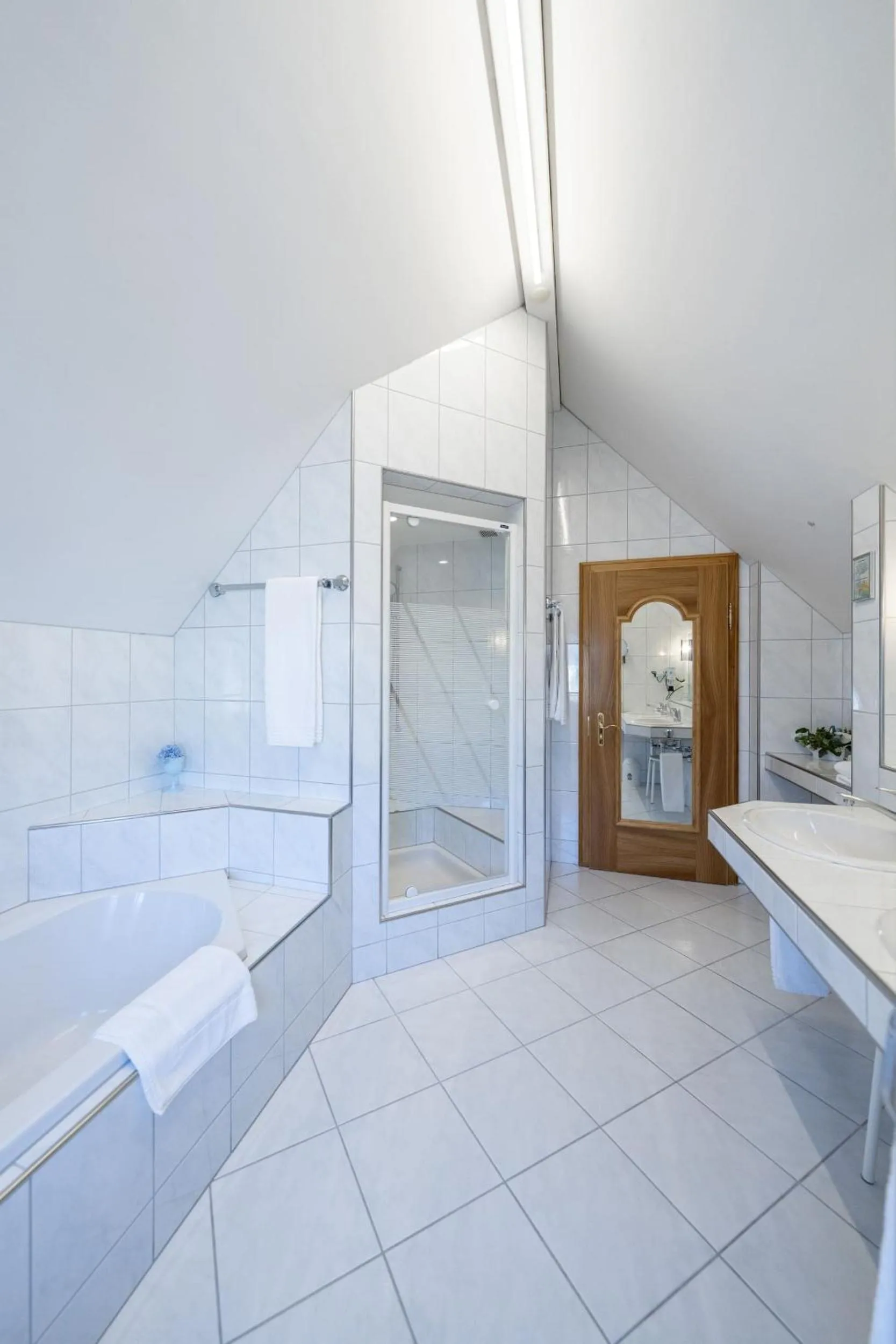 Shower in Hotel Säntis