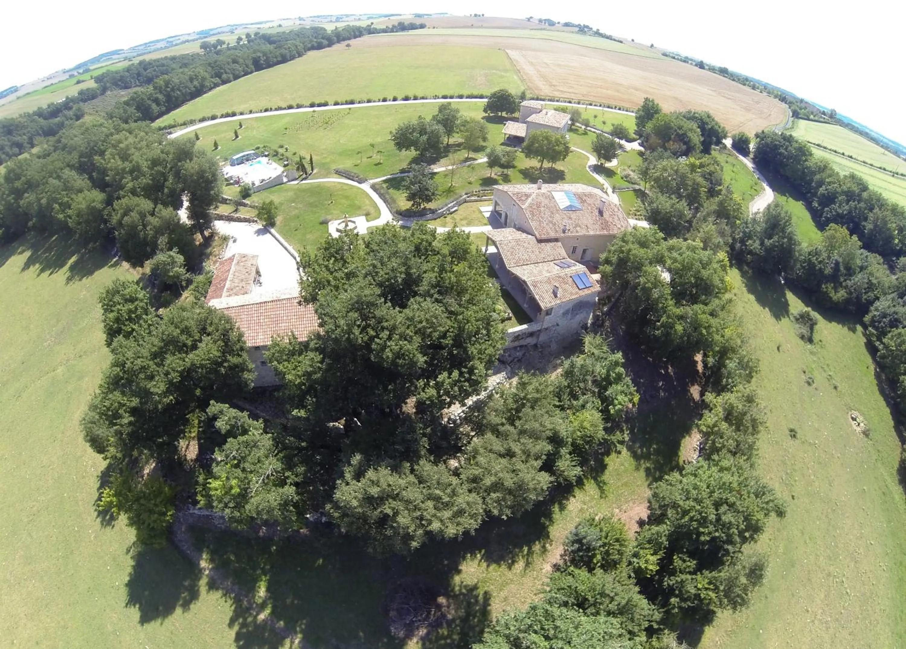 View (from property/room) in Chambres d'hôtes Domaine de Nazère