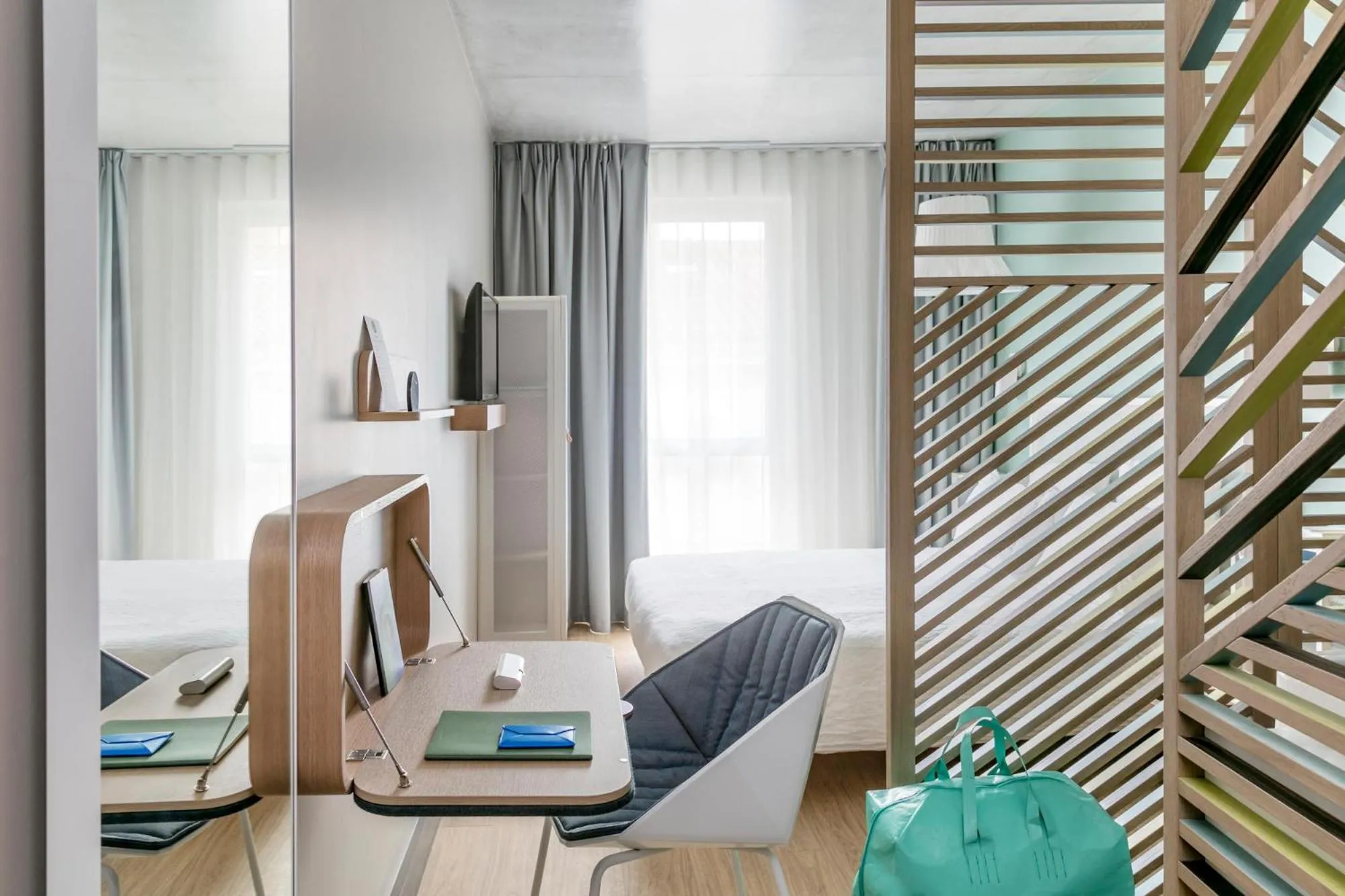 Bedroom in OKKO Hotels Nice Aéroport