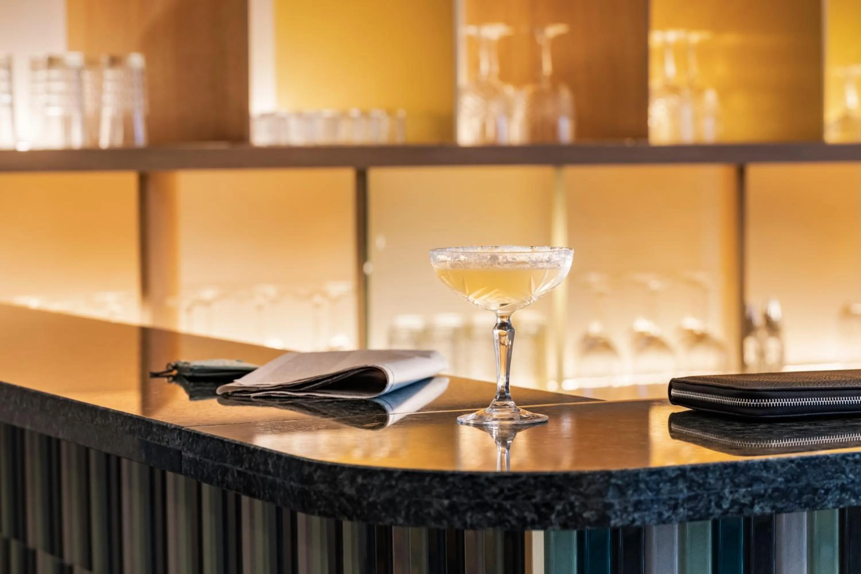 Lounge or bar in OKKO Hotels Nice Aéroport