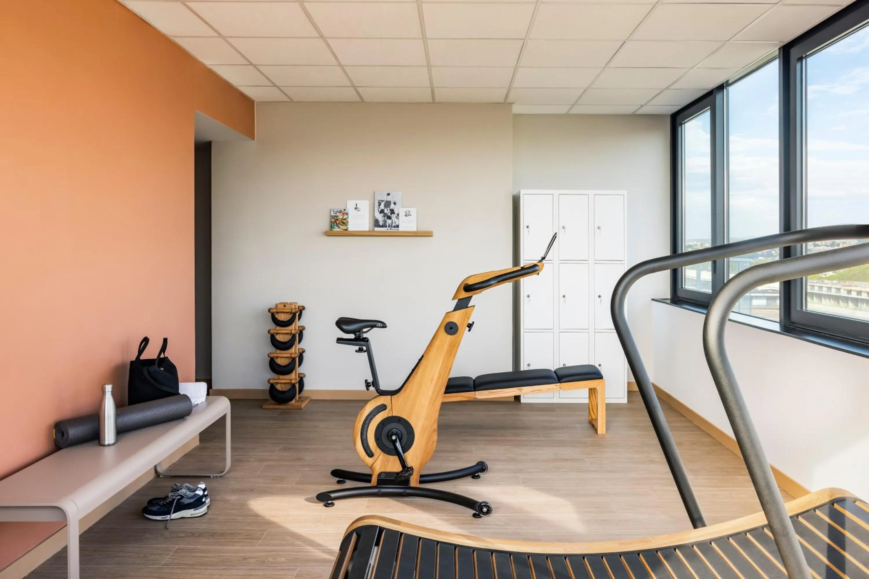 Fitness centre/facilities in OKKO Hotels Nice Aéroport