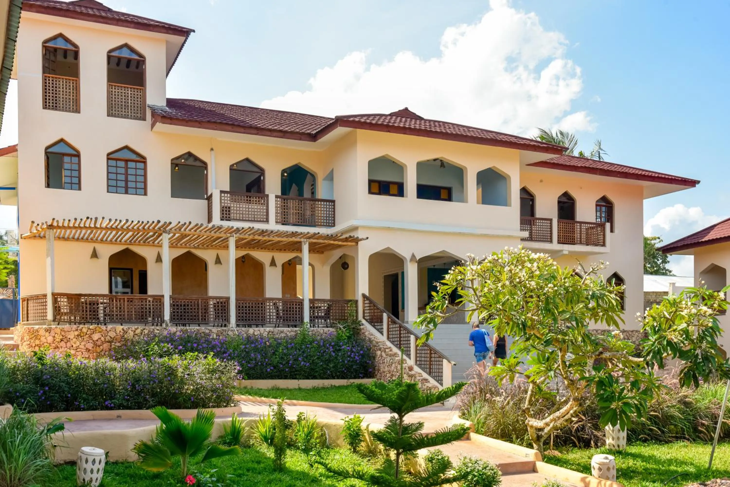 Property building in Kendwa Rocks Hotel