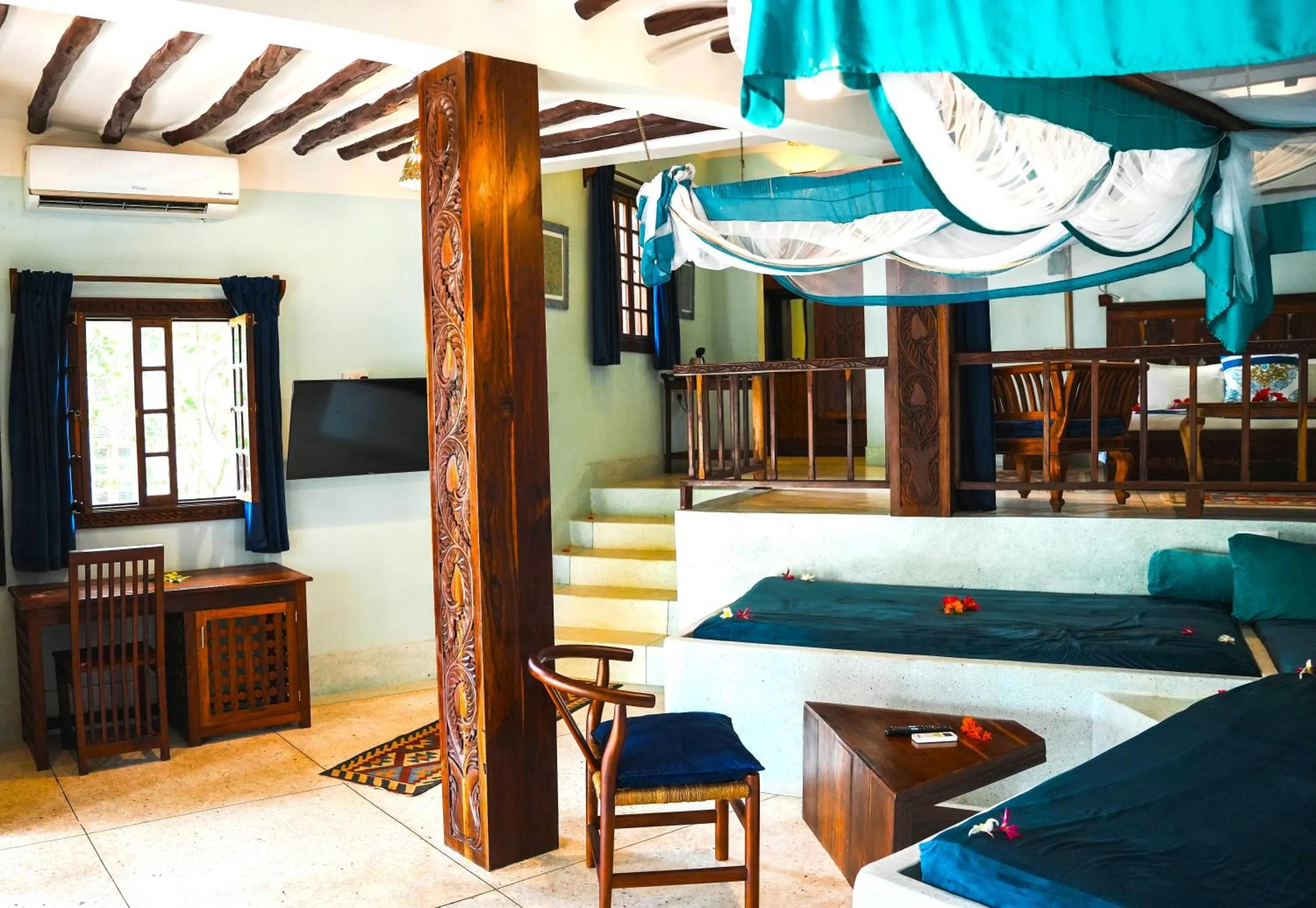 Living room in Kendwa Rocks Hotel