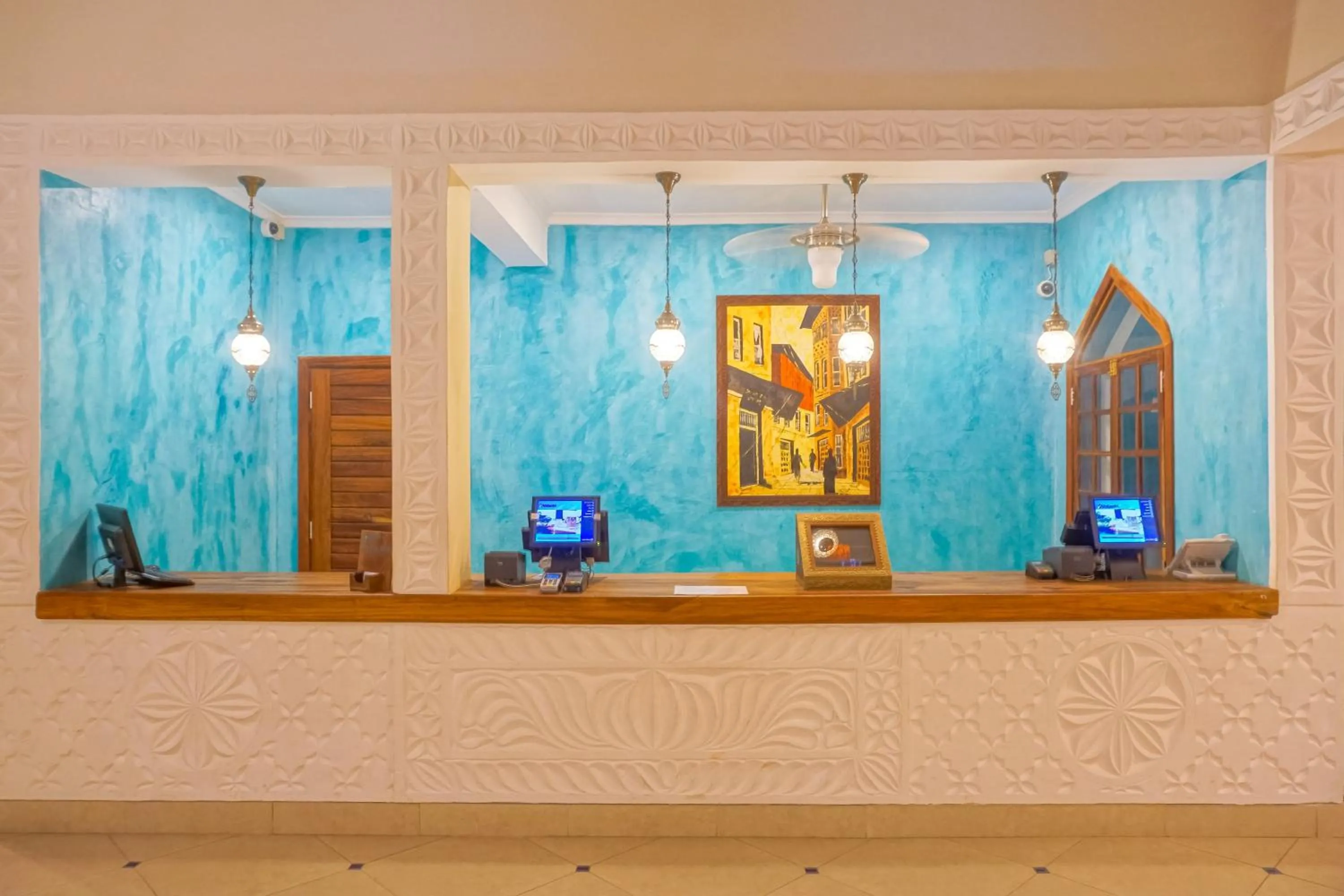 Lobby or reception in Kendwa Rocks Hotel