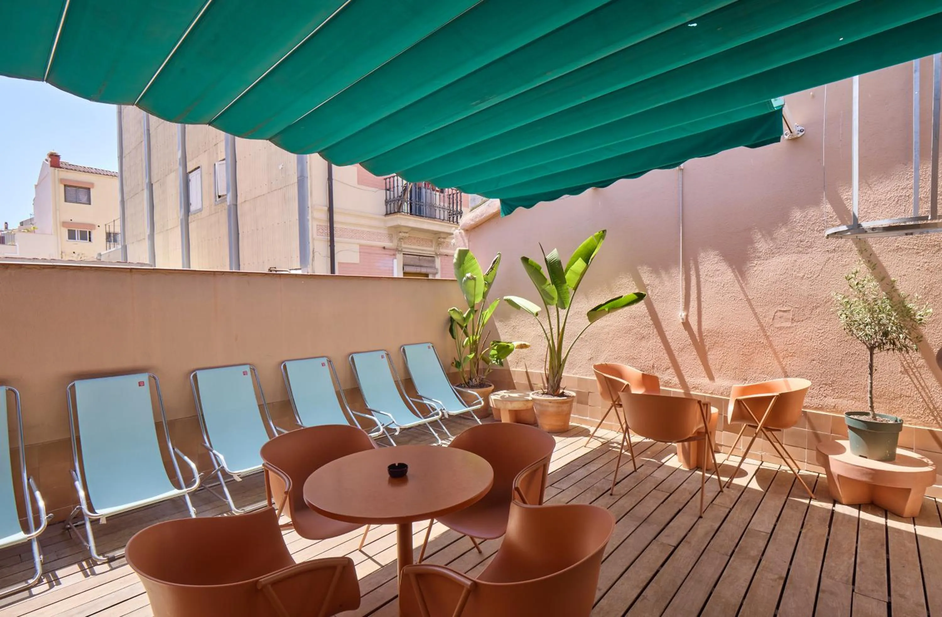 Patio in Latroupe Poblenou Beach