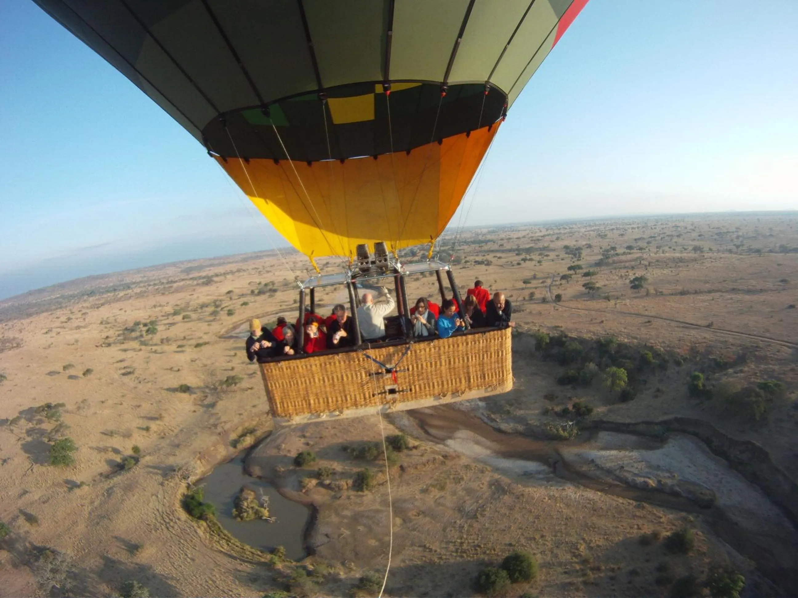 Bird's eye view in Elephant Rock Luxury Camp Tarangire