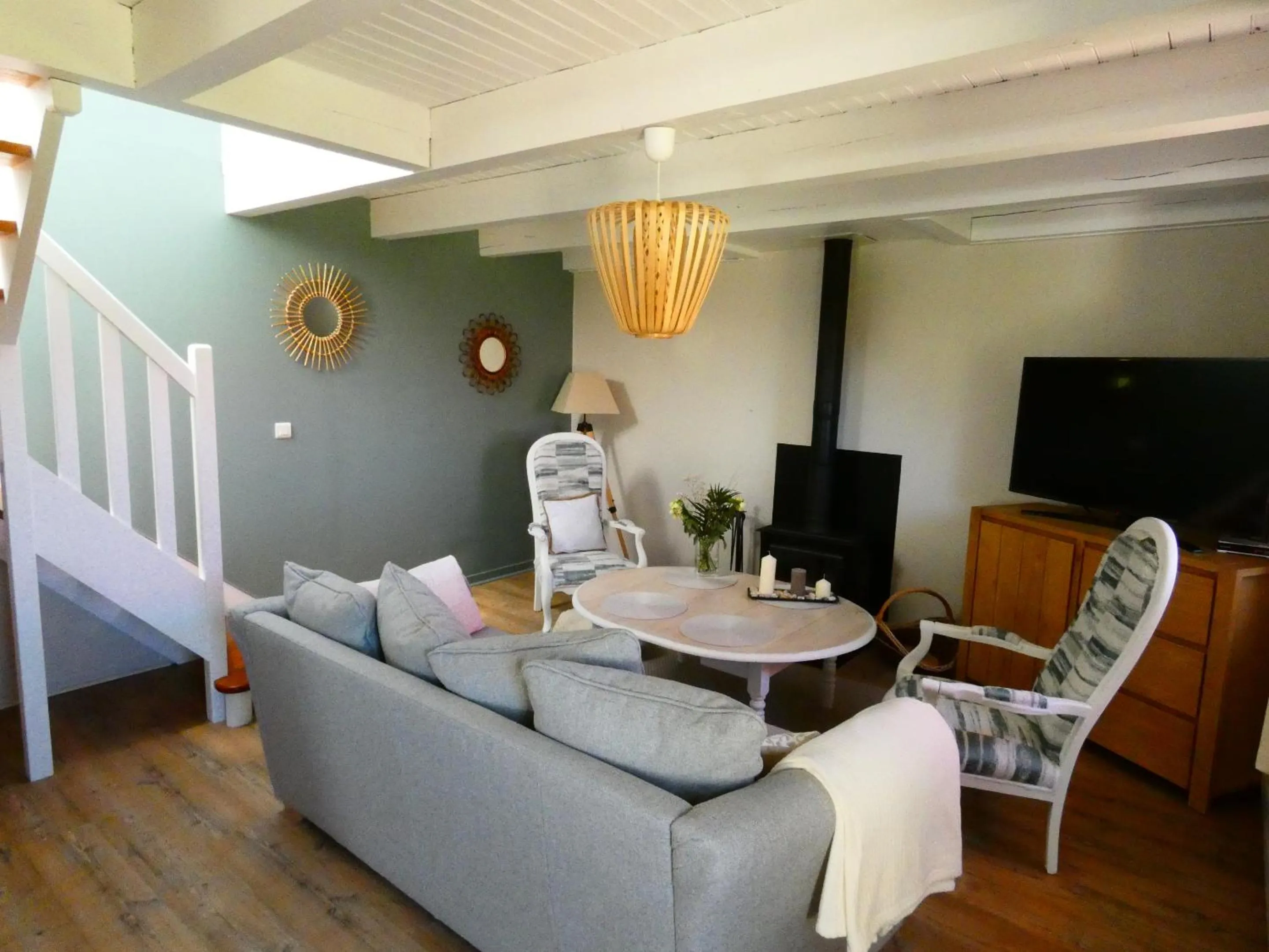 Living room in La Douce Escapade - Crozon