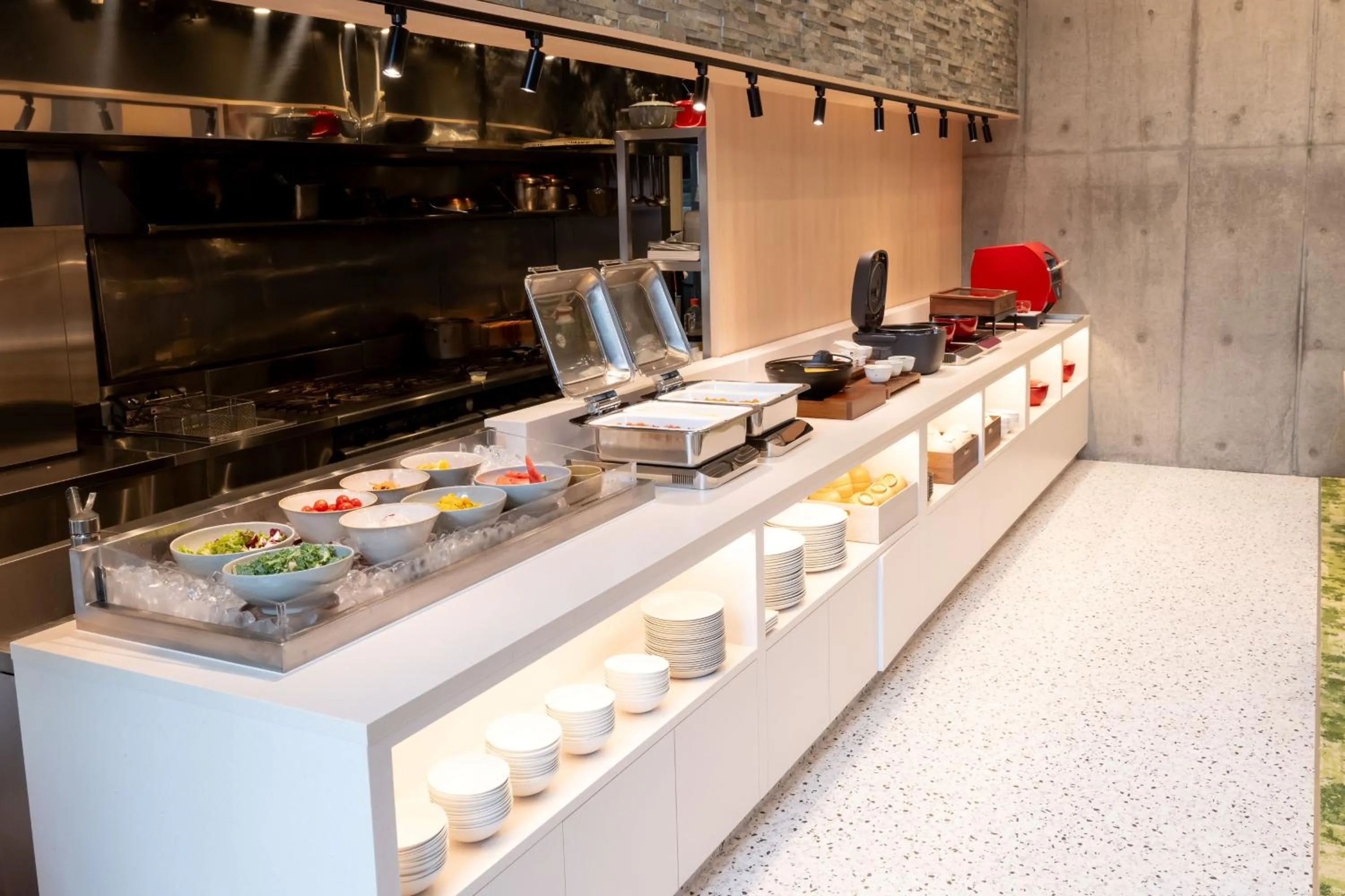 Buffet breakfast in Richmond Hotel Kagoshima Tenmonkan