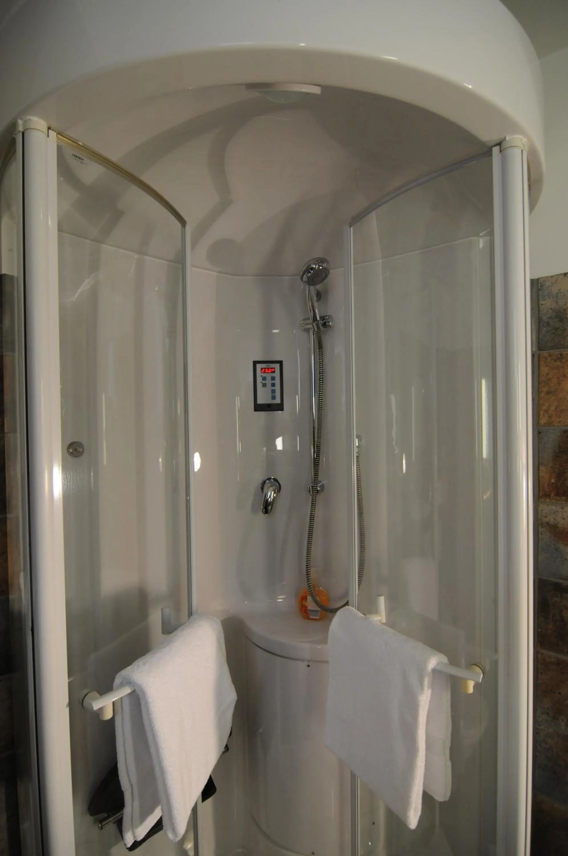 Shower in City Hotel