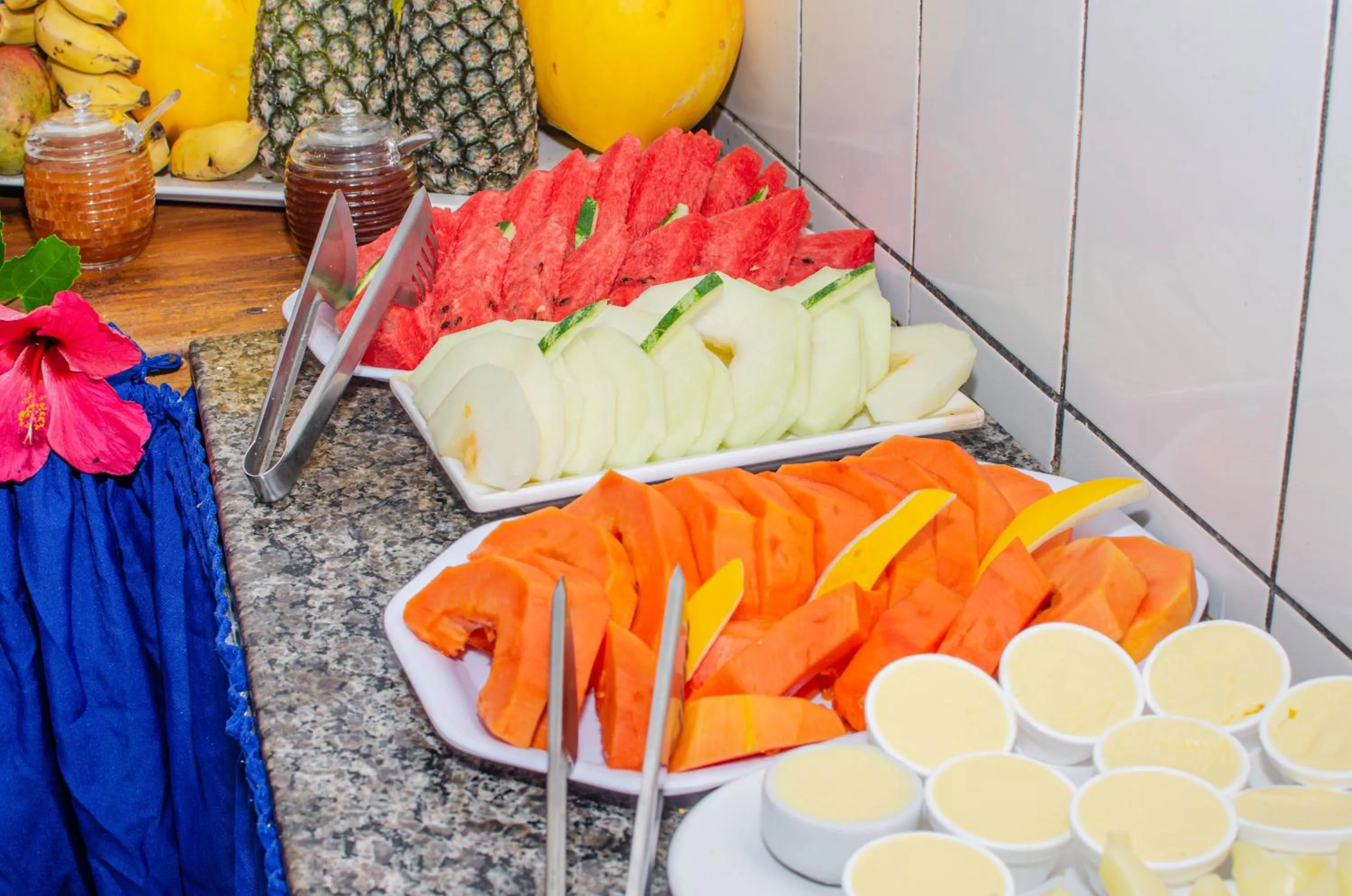 Breakfast in Pousada Morro Tropical