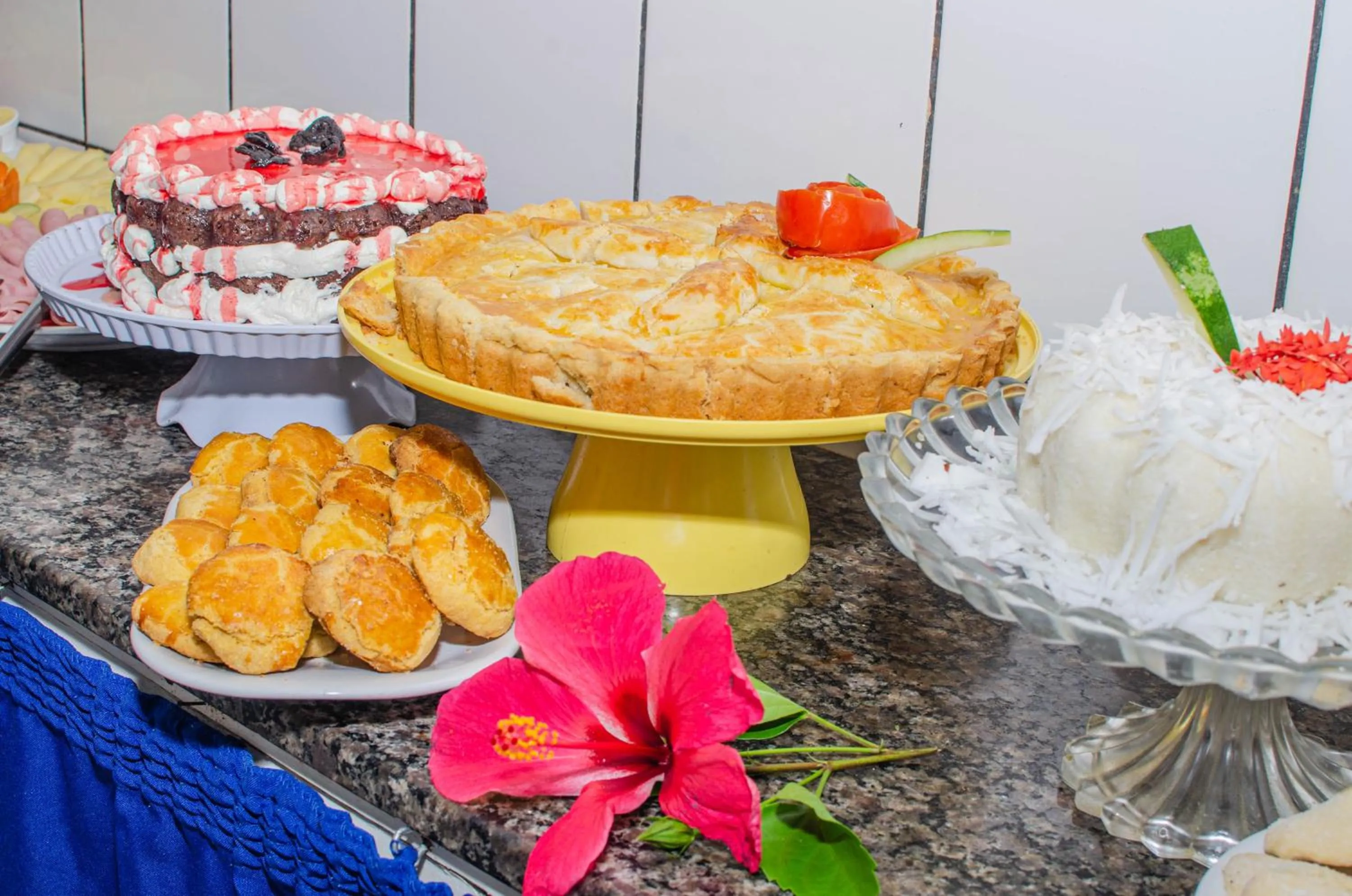 Breakfast in Pousada Morro Tropical