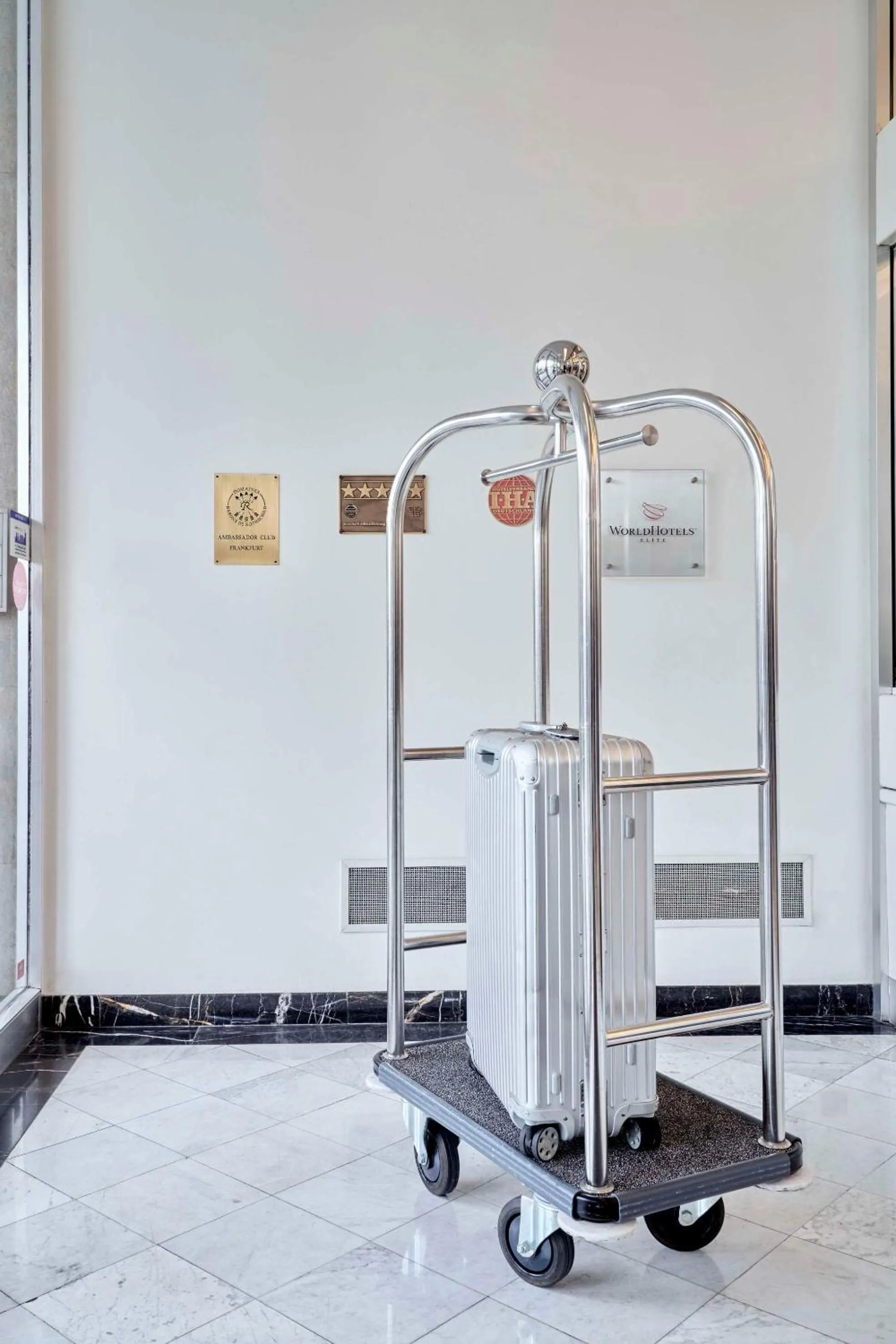 Lobby or reception in Flemings Selection Hotel Frankfurt-City