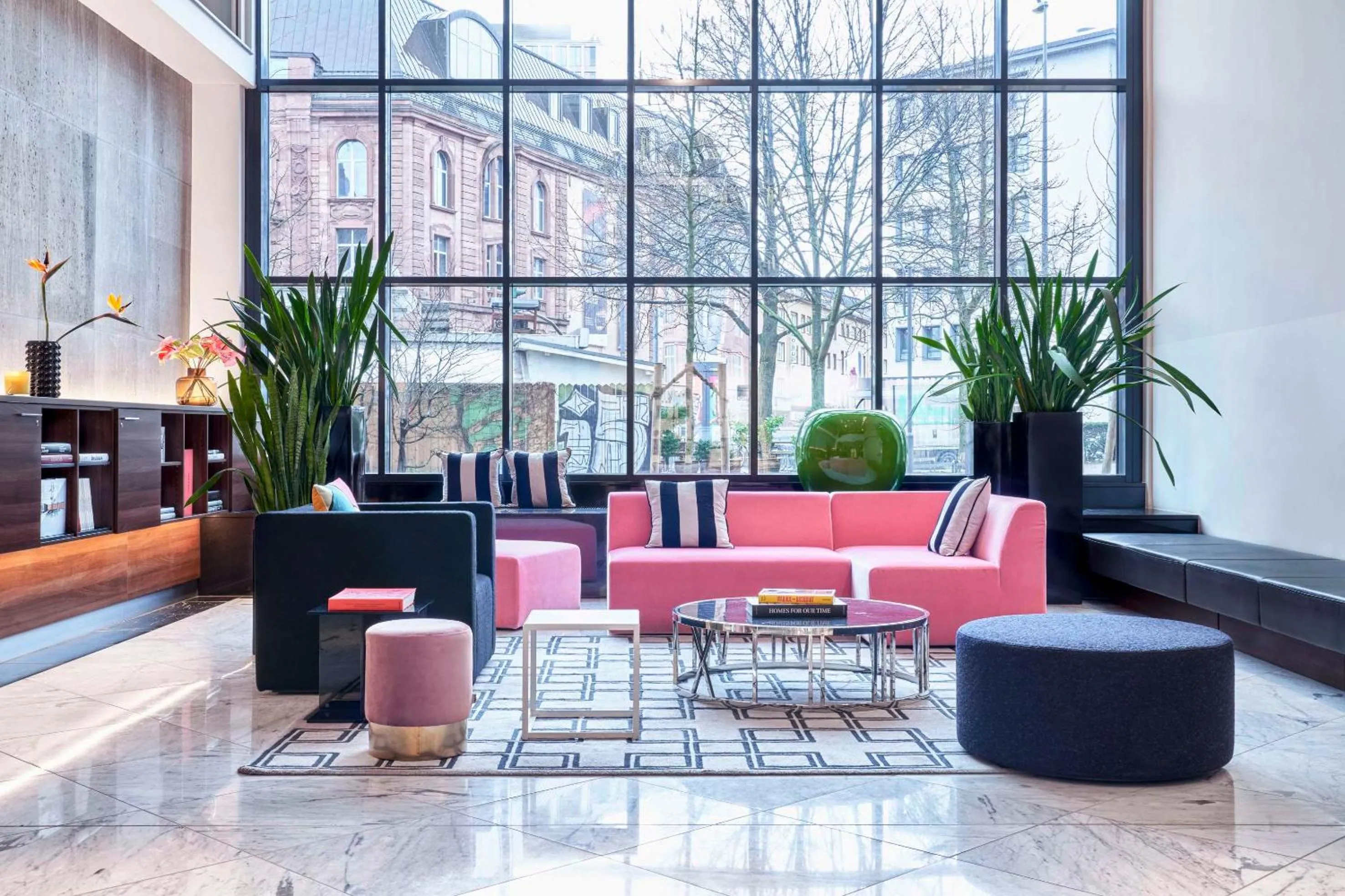 Lobby or reception in Flemings Selection Hotel Frankfurt-City