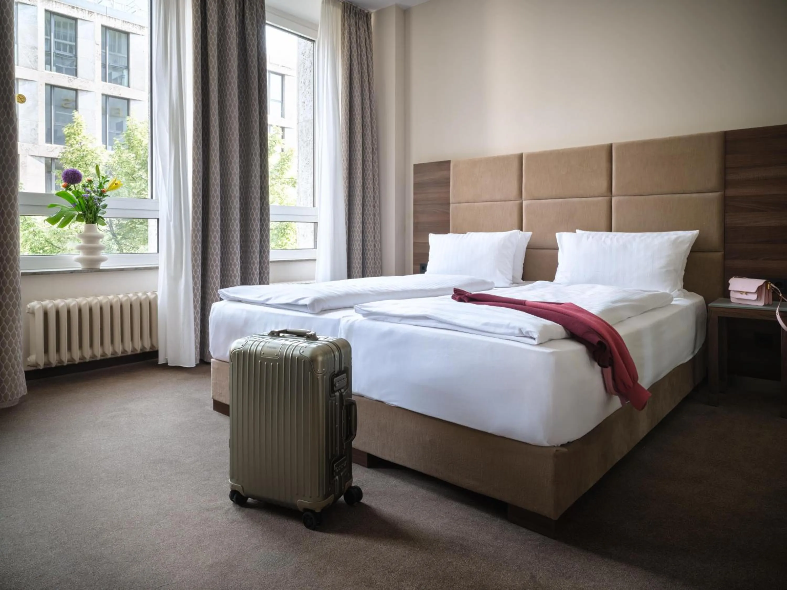 Bedroom, Bed in Flemings Selection Hotel Frankfurt-City