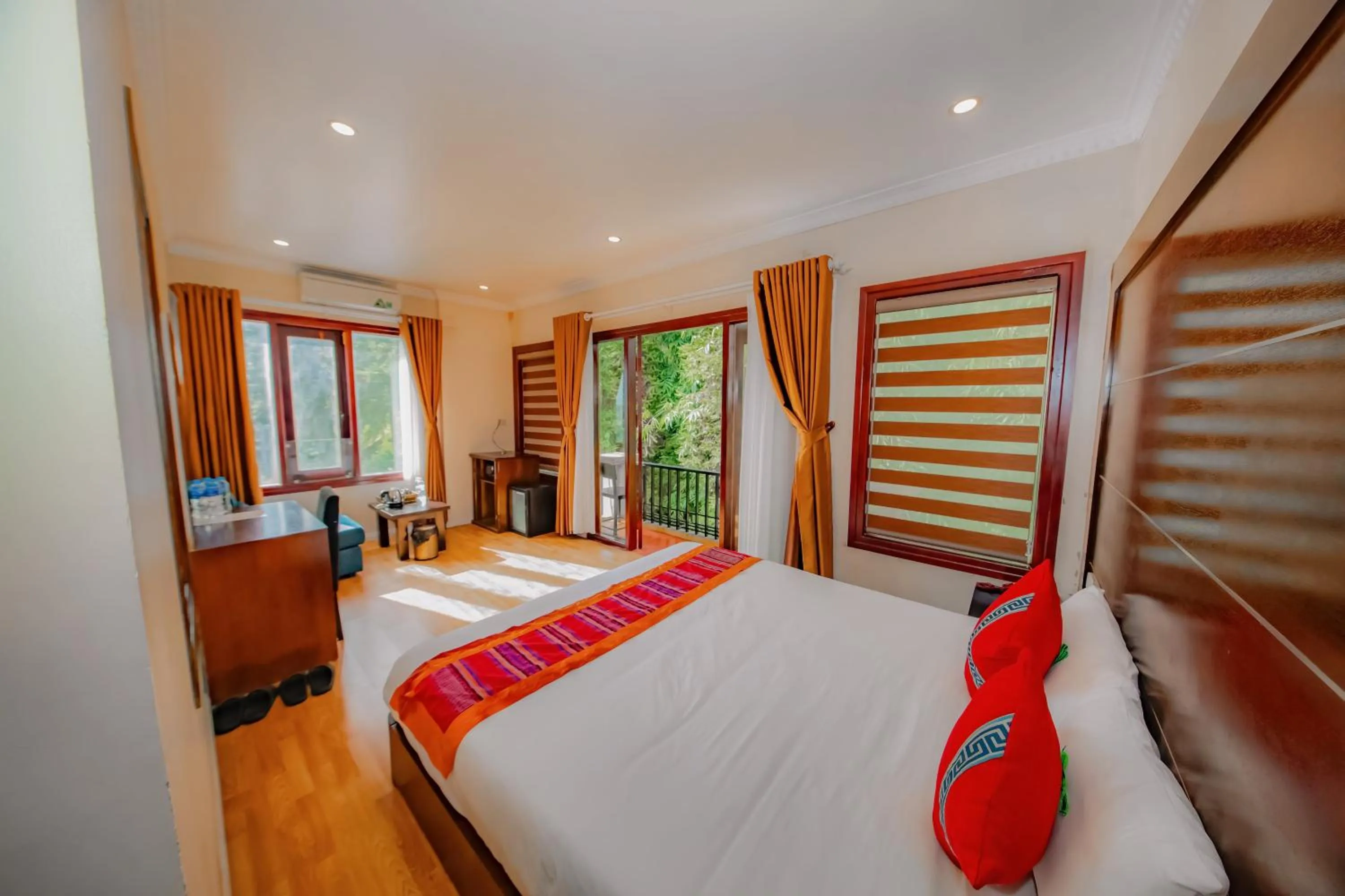 Bed in Sapa Elite Hotel