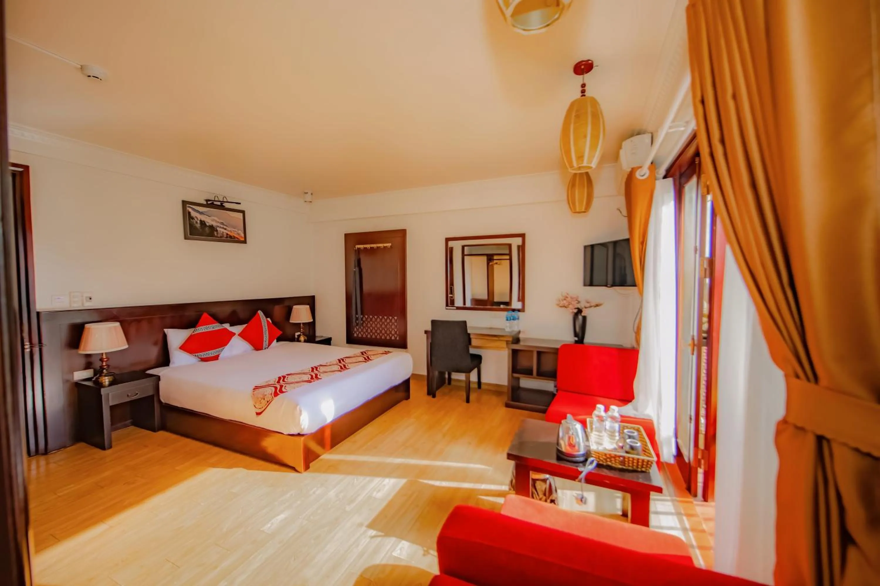 Bed in Sapa Elite Hotel