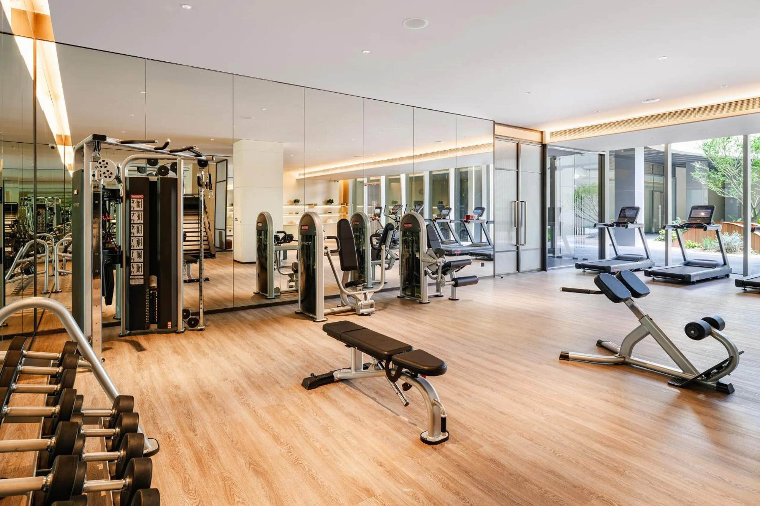 Fitness centre/facilities in Mumian Chengdu Dong'an Lake