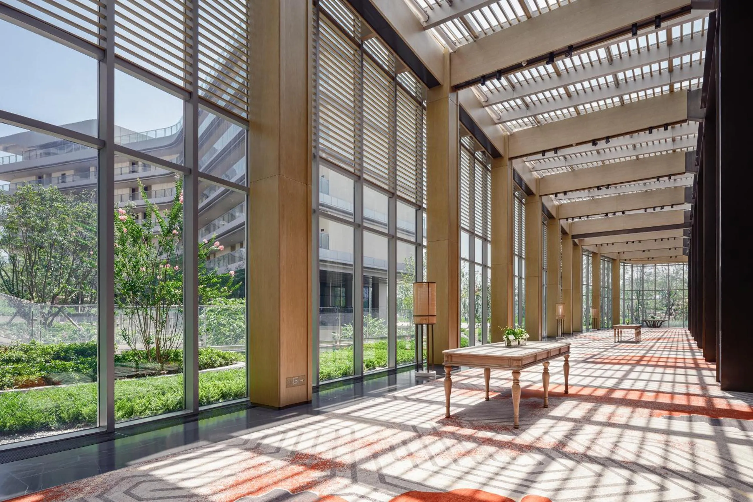 Garden view in Mumian Chengdu Dong'an Lake