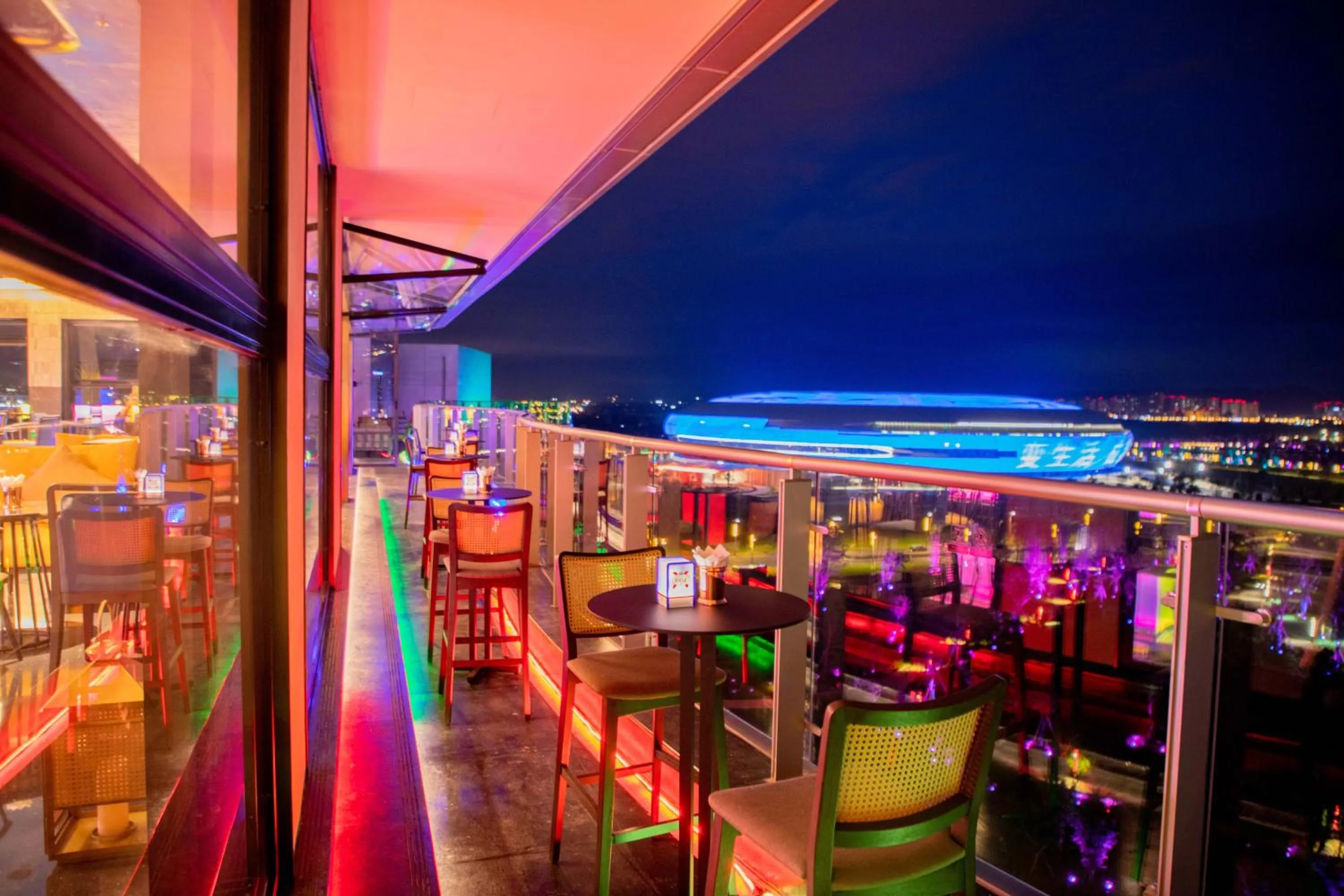 Lounge or bar in Mumian Chengdu Dong'an Lake