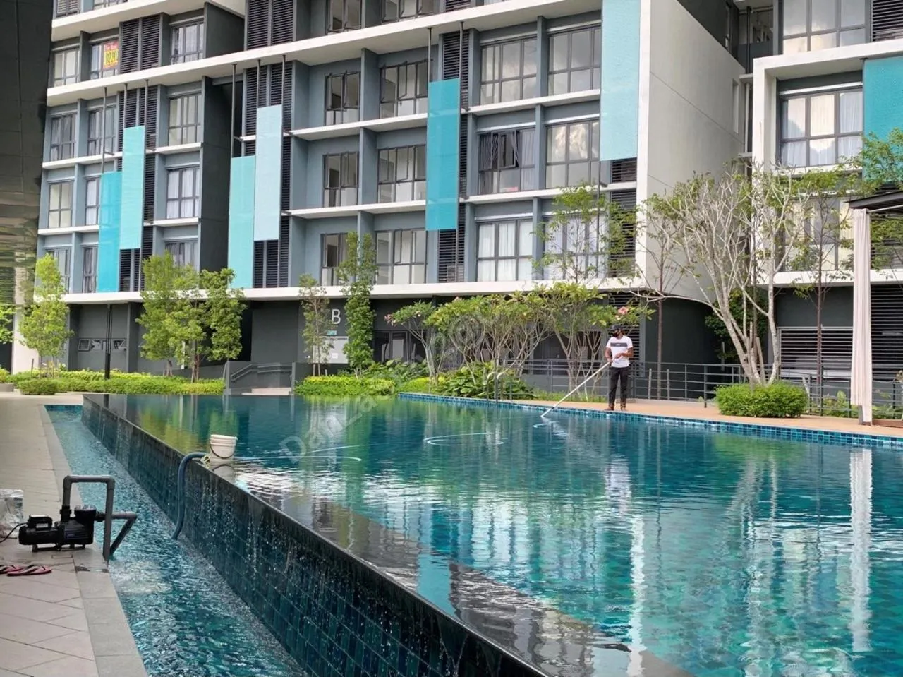 Swimming pool in DanZaStay2@CoreSoHo - nearby KLIA