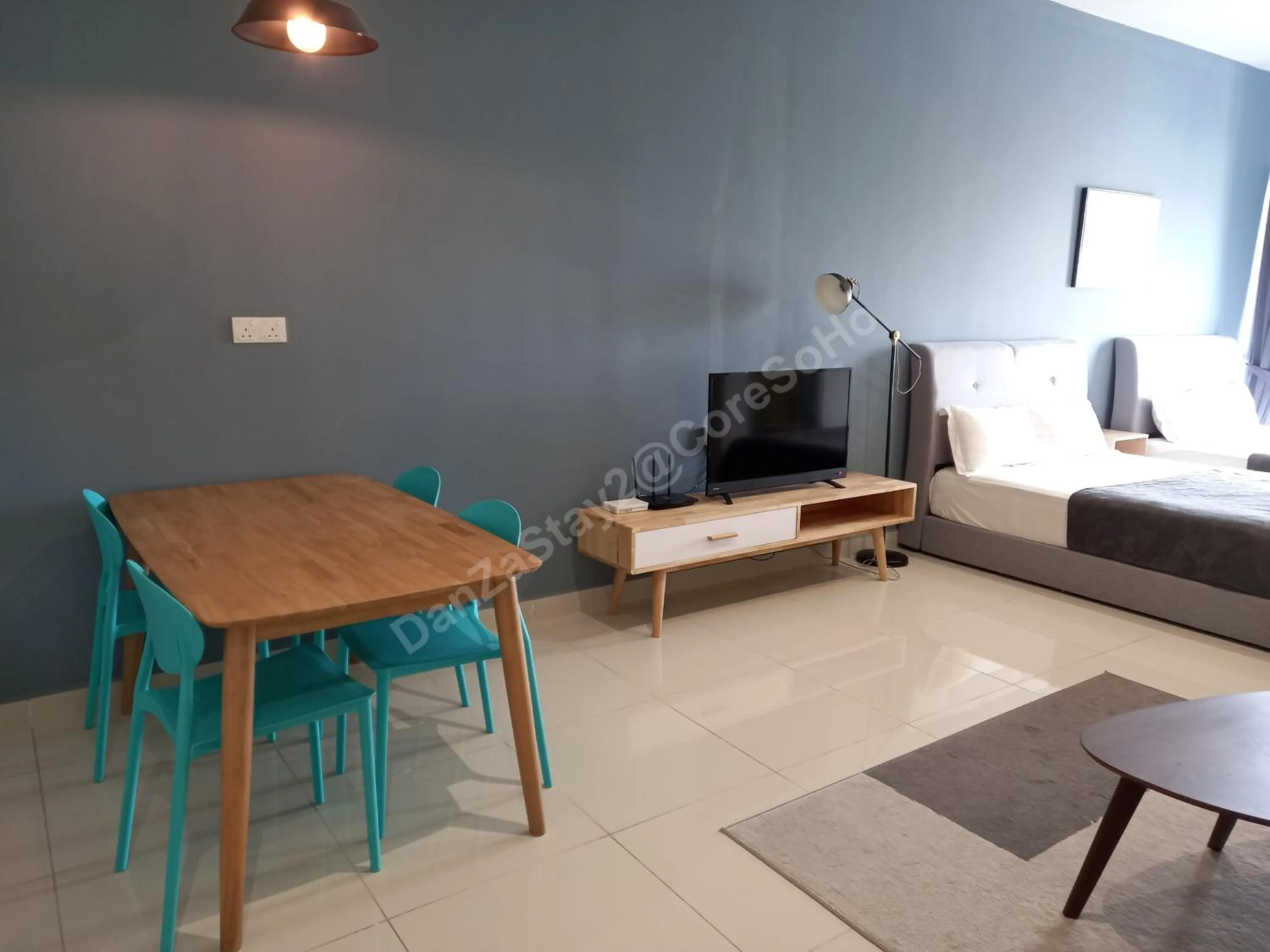 TV and multimedia, Bed in DanZaStay2@CoreSoHo - nearby KLIA