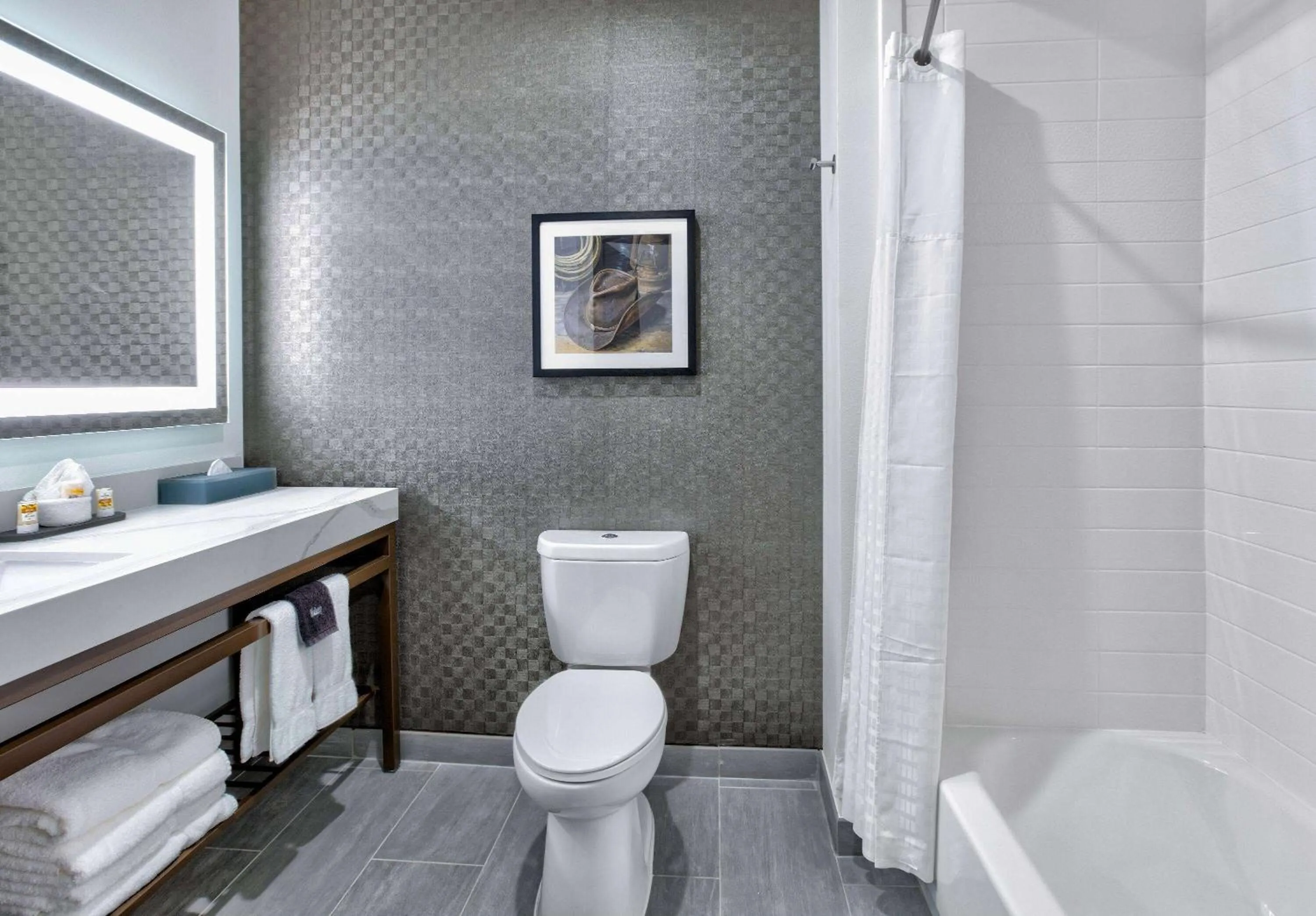 TV and multimedia in La Quinta Inn & Suites by Wyndham Terrell