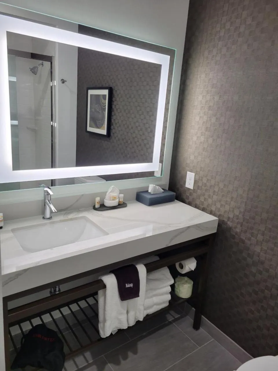 Toilet in La Quinta Inn & Suites by Wyndham Terrell