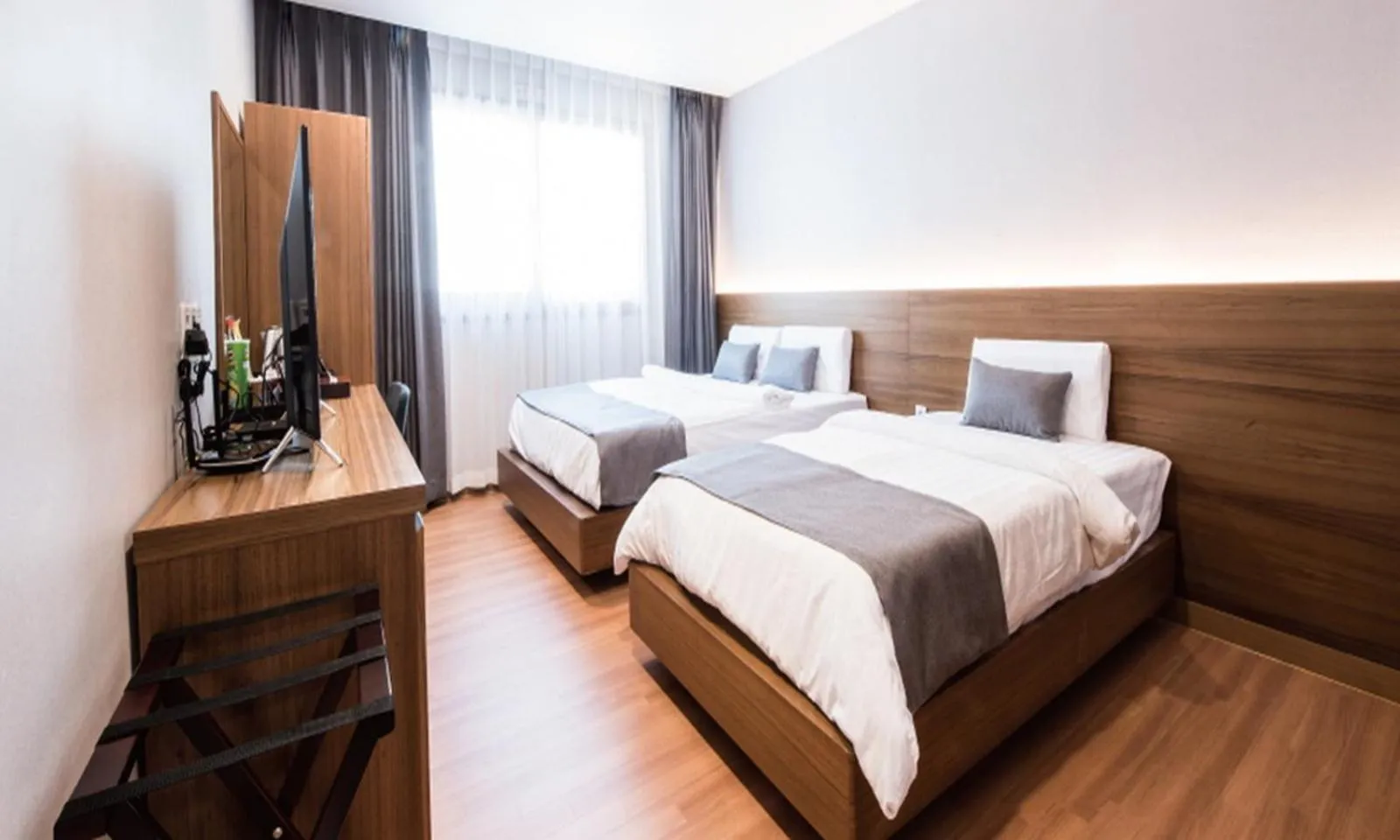 Premium Deluxe Twin Room in Silla Boutique Hotel Premium