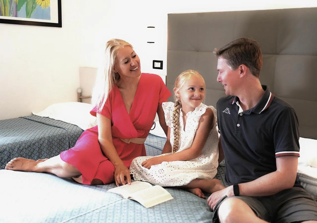 Bed in Hotel Elite Cattolica