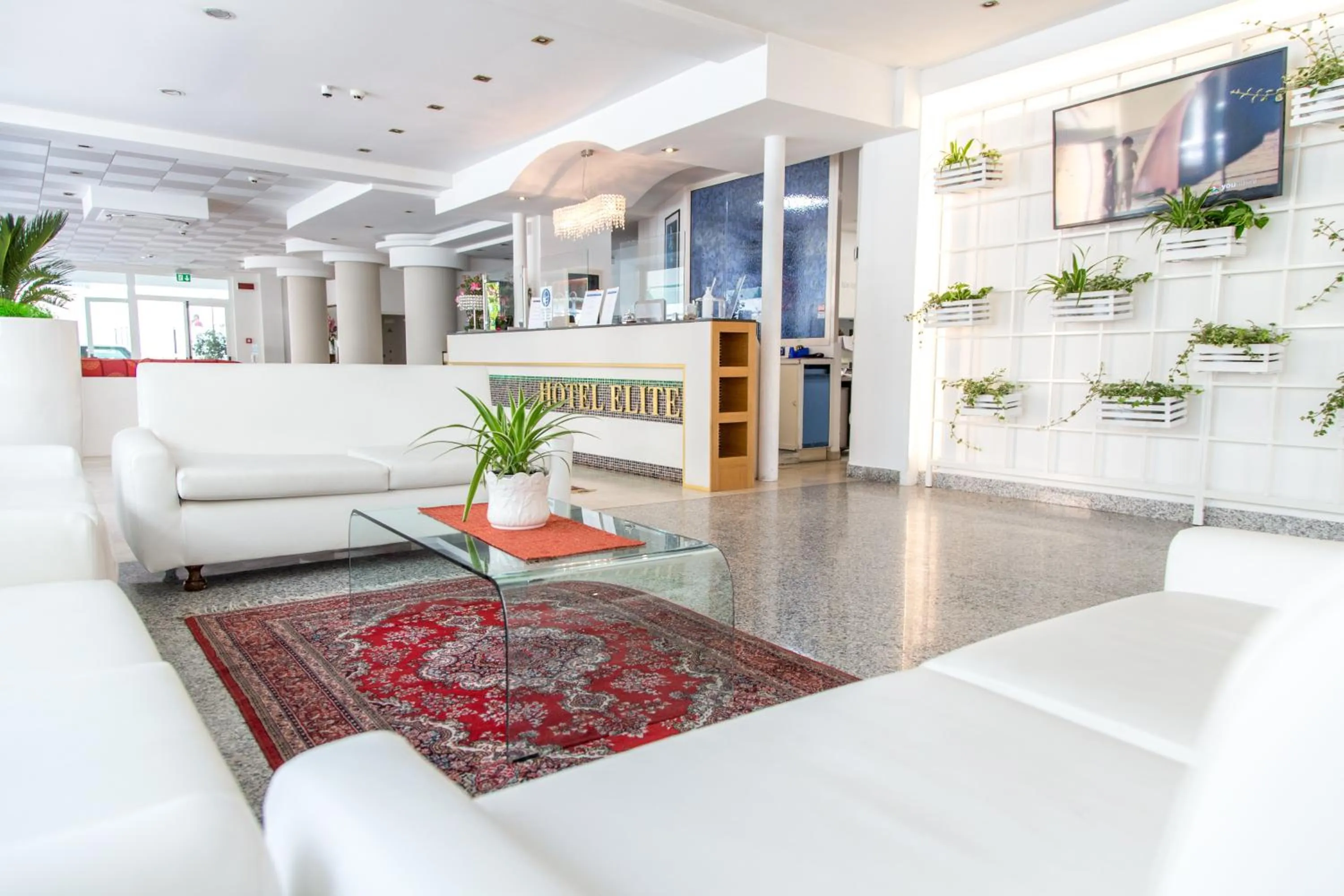 Living room in Hotel Elite Cattolica