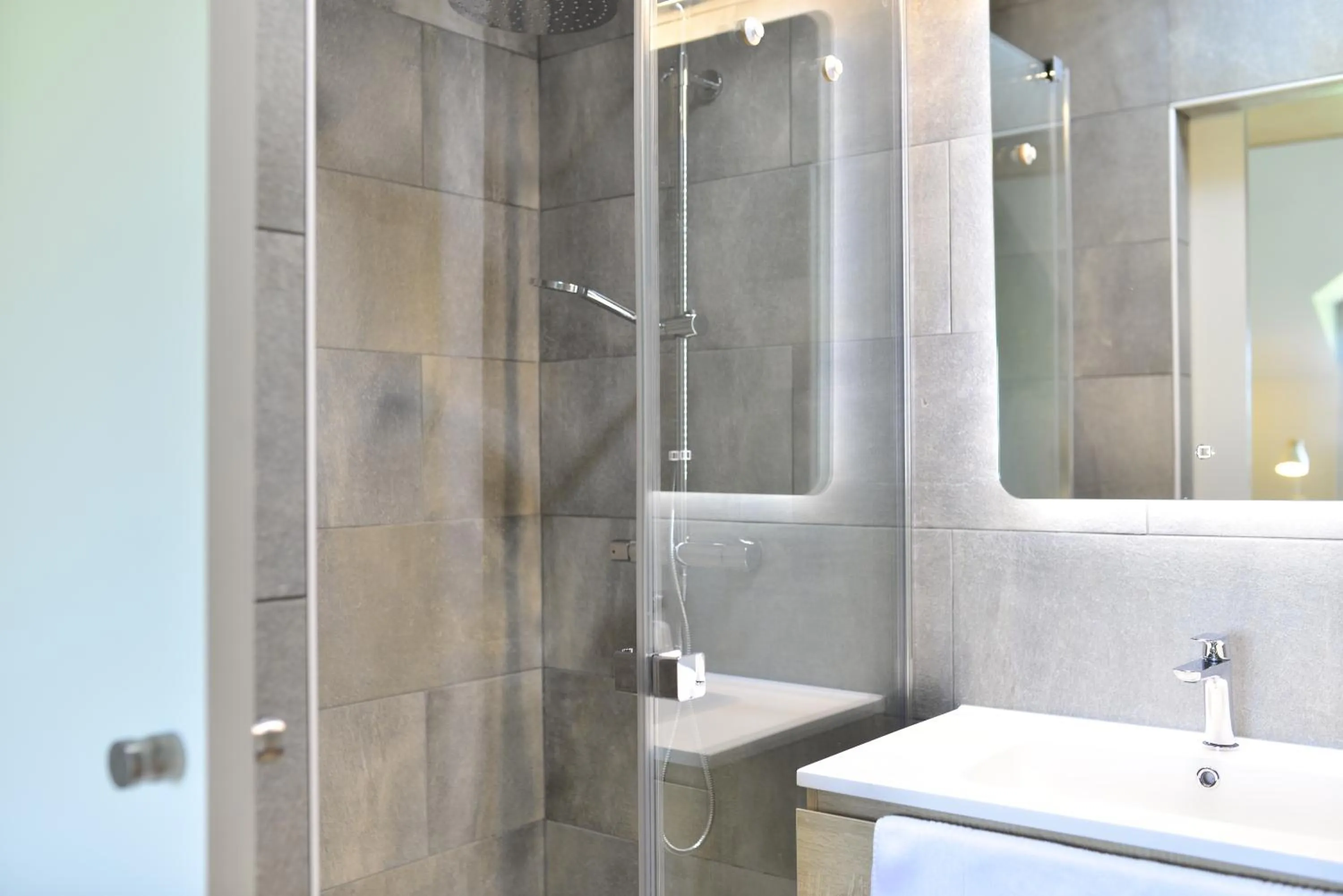 Shower in B&B Entre Champs