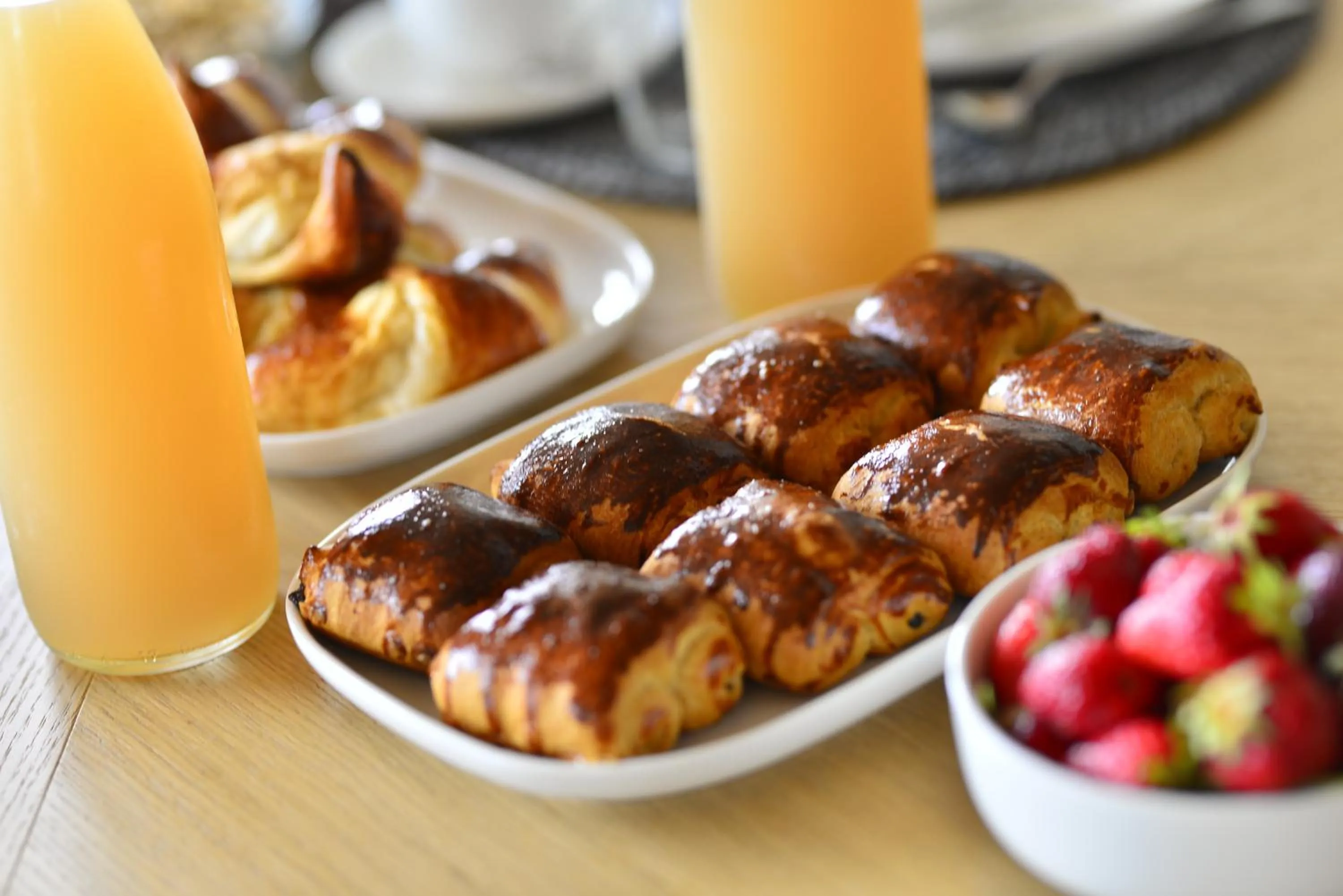 Food and drinks in B&B Entre Champs