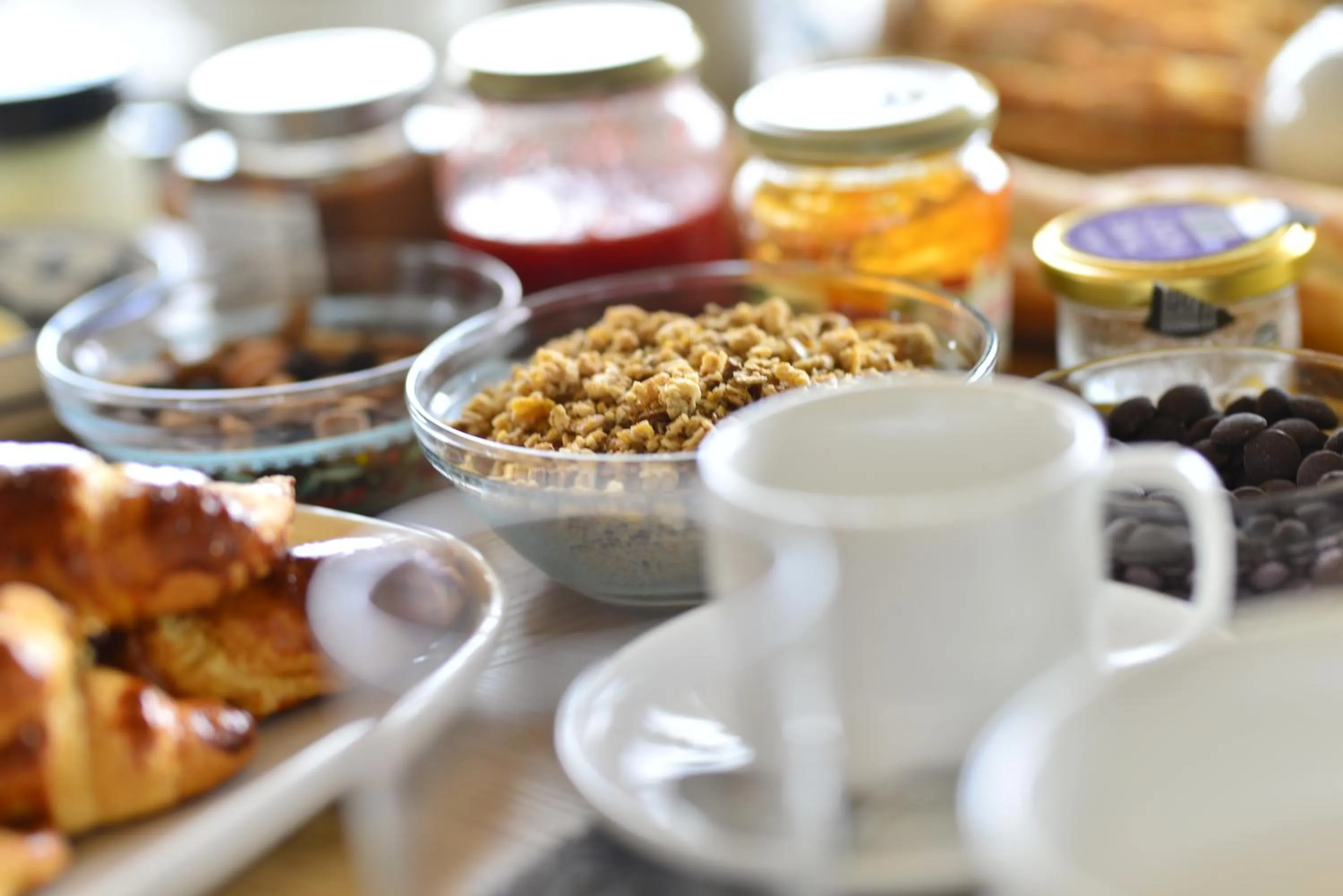 Food and drinks in B&B Entre Champs