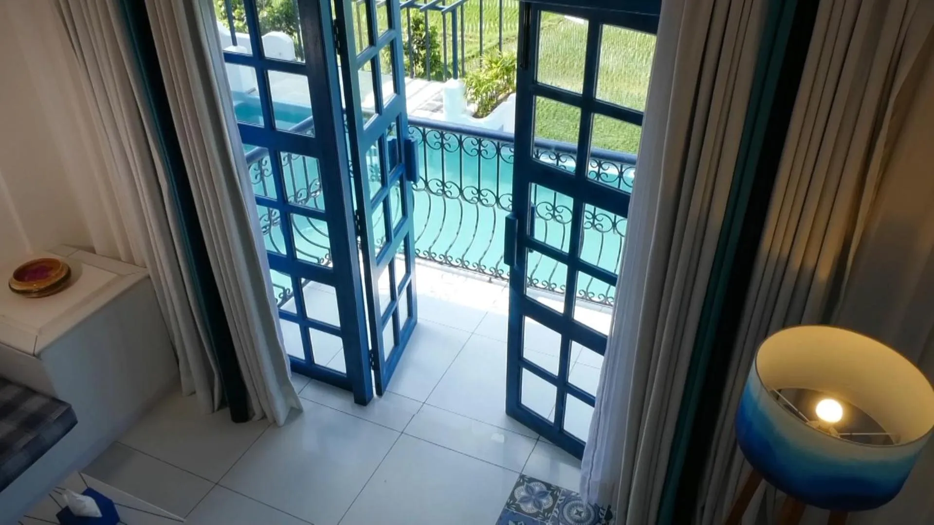 Balcony/Terrace in Annaratna Resorts