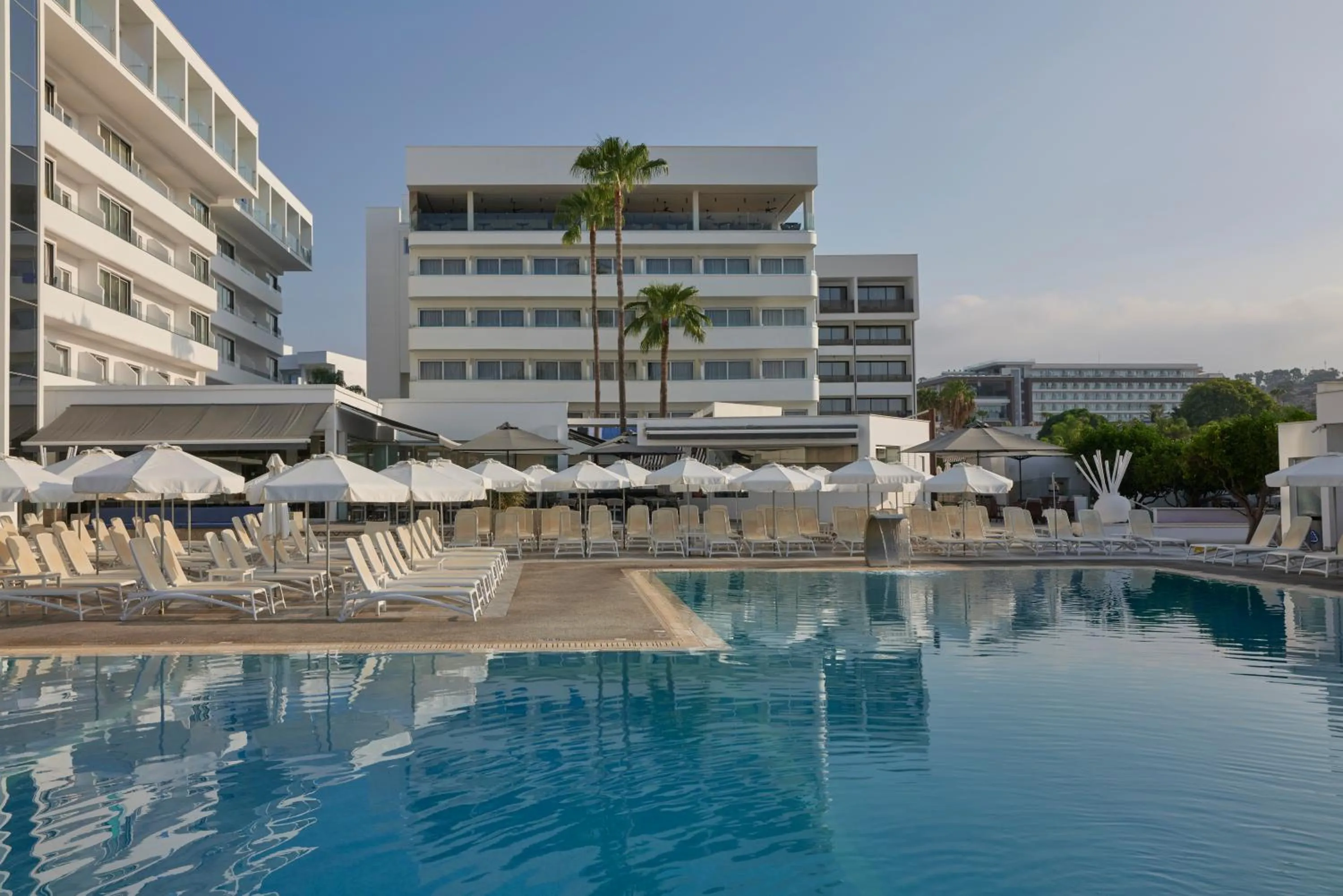 Pool view in Atlantica Sancta Napa Hotel