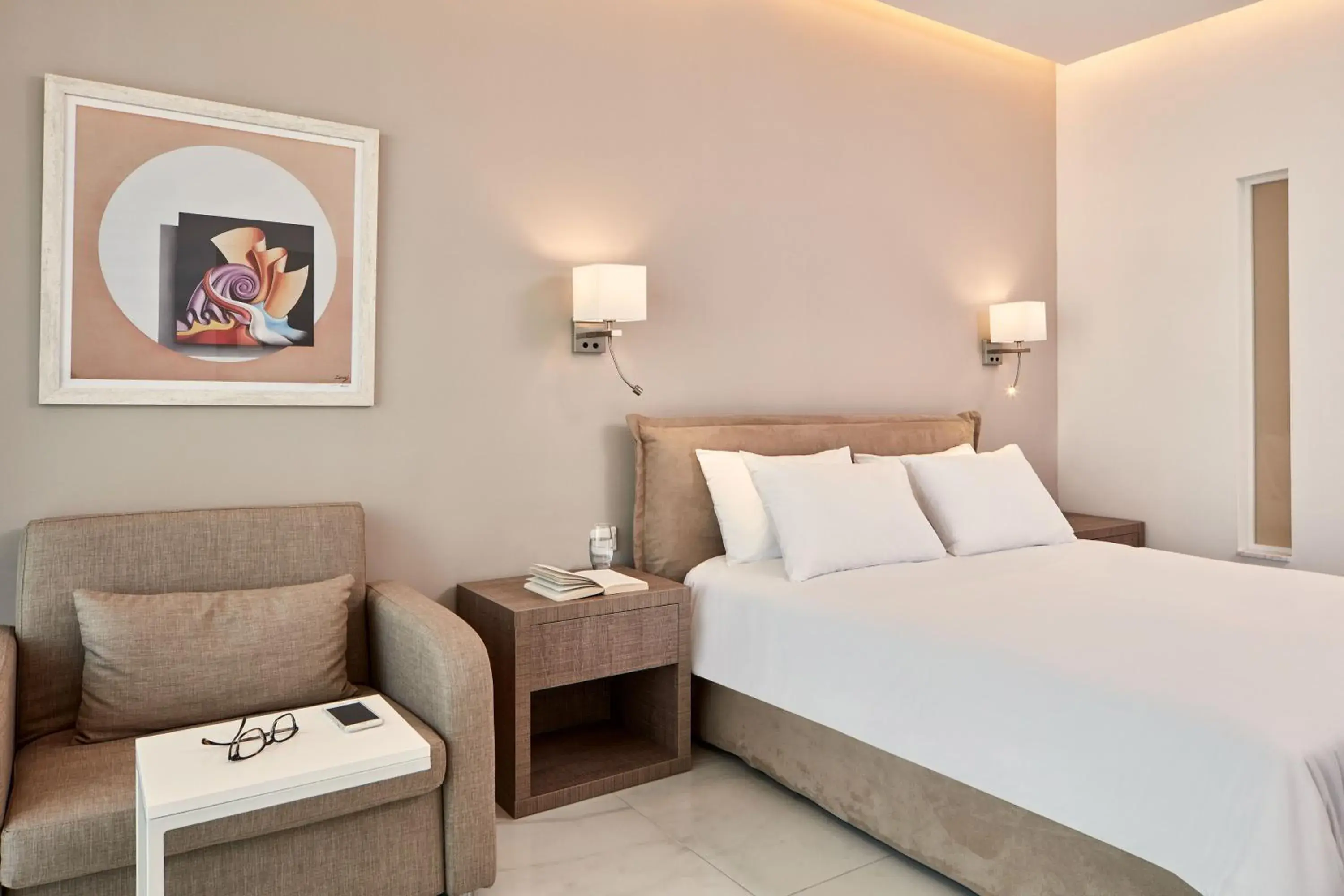 Superior Double Room Side Sea View in Atlantica Sancta Napa Hotel Superior Double Room Side Sea View in Atlantica Sancta Napa Hotel